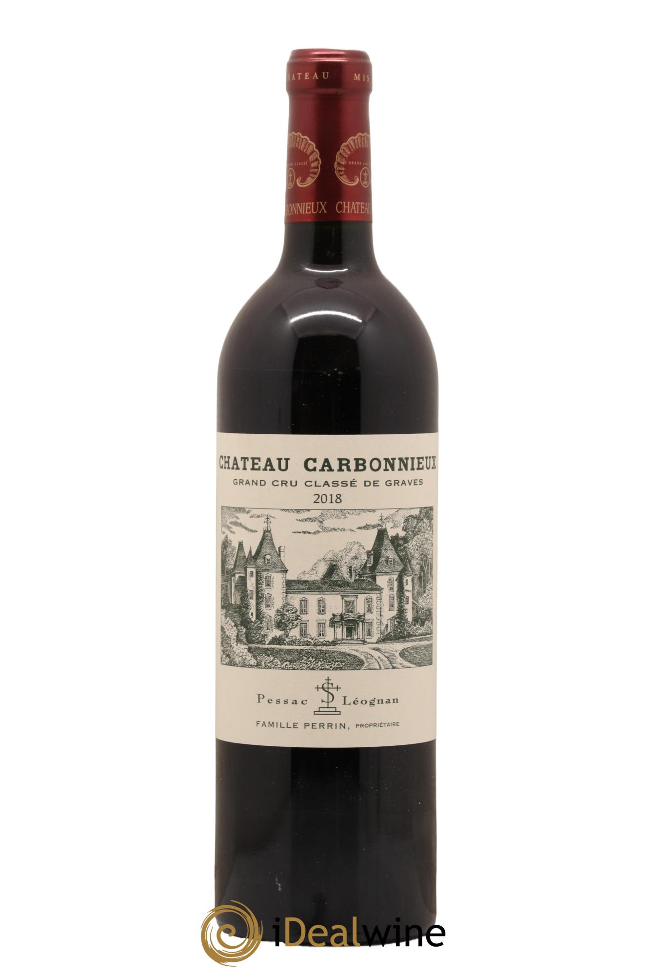 Château Carbonnieux Cru Classé de Graves 2018 - Lot de 1 bouteille - 0