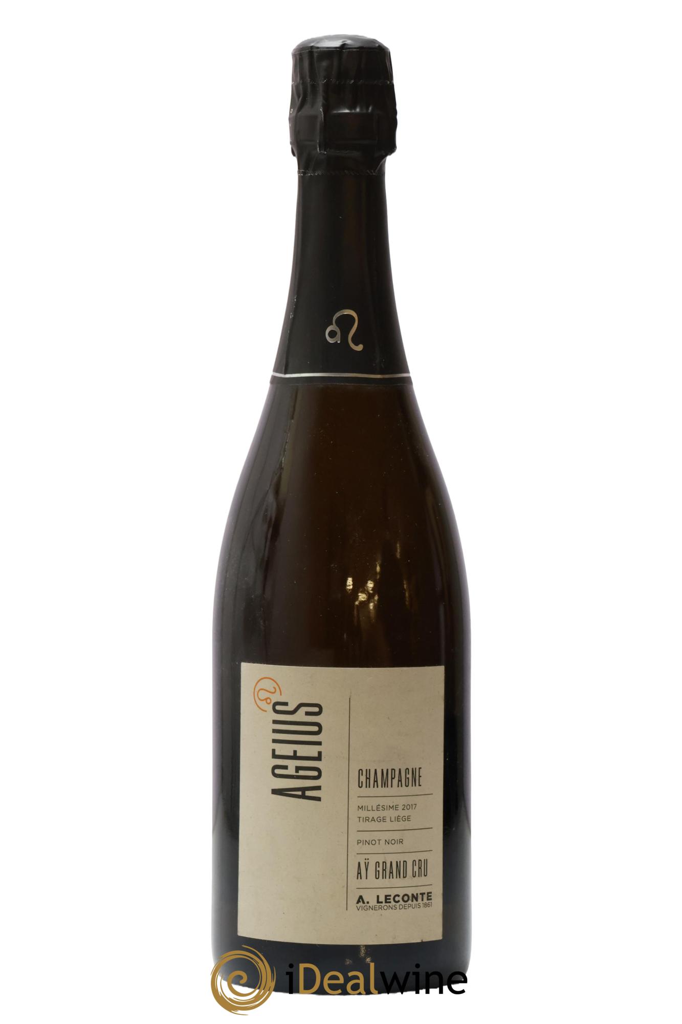 Champagne Alexis Ageius 2017 - Lot de 1 bouteille - 0