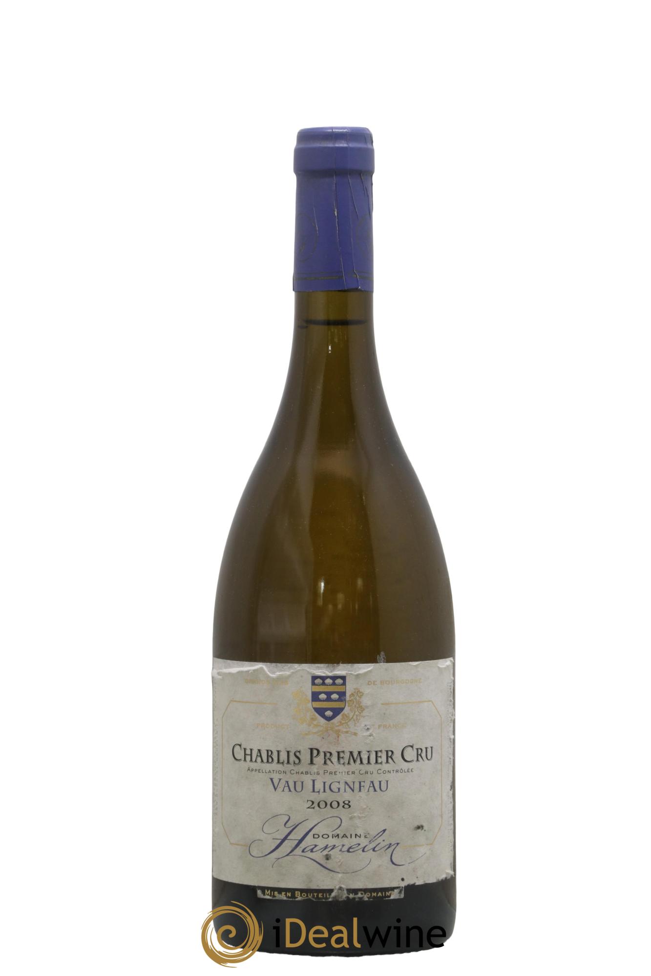 Chablis 1er Cru Vauligneau Hamelin 2008 - Lot de 1 bouteille - 0