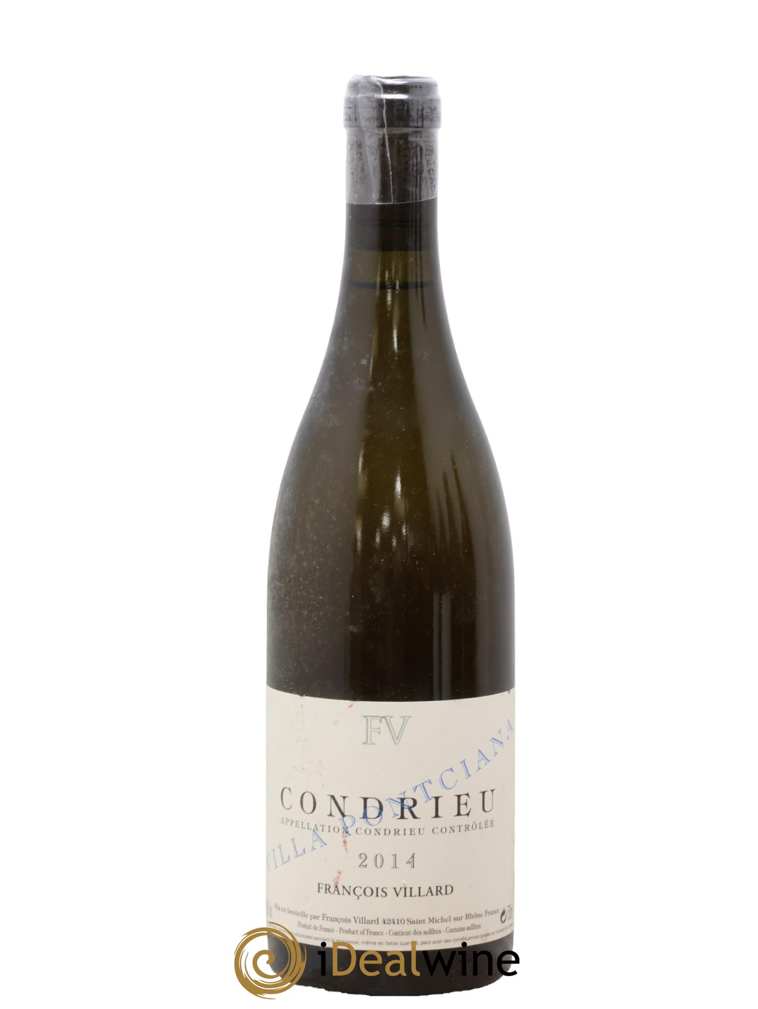 Condrieu Villa Pontciana François Villard 2014 - Lot de 1 bouteille - 0
