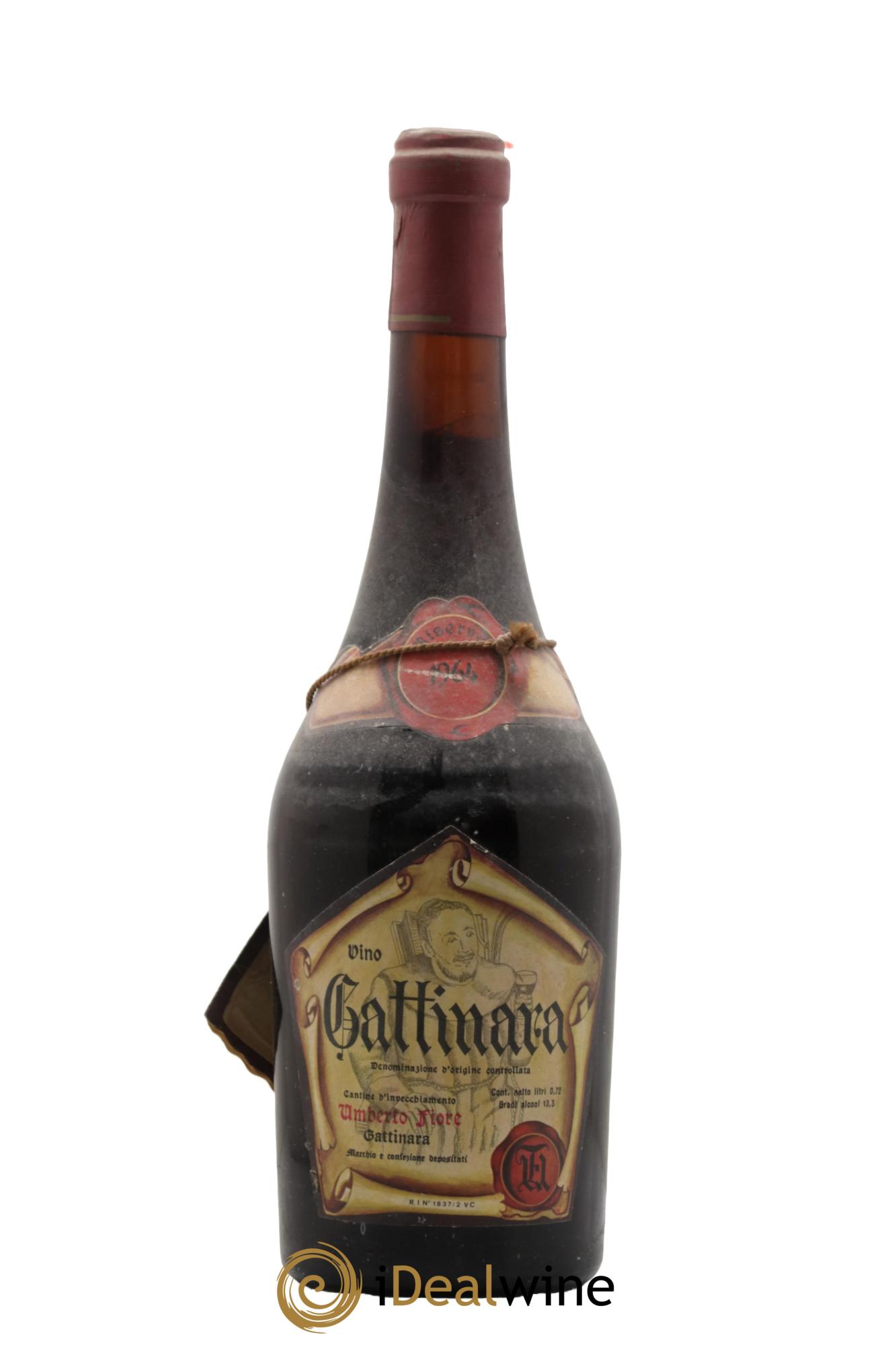 Gattinara DOCG Umberto Fiore 1964 - Lot de 1 bouteille - 0