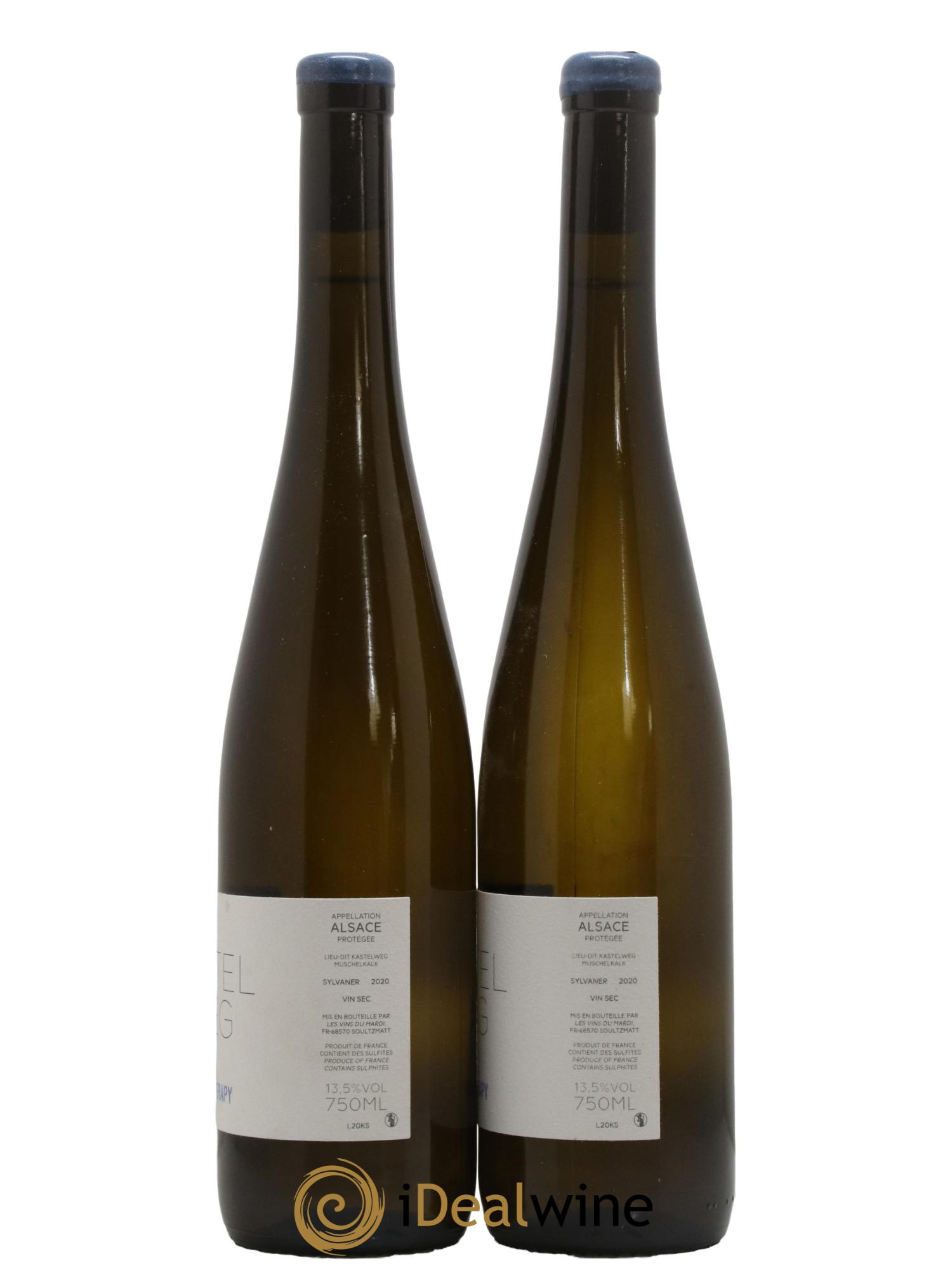 Alsace Kastelweg Soil Therapy 2020 - Lot of 2 bottles - 1
