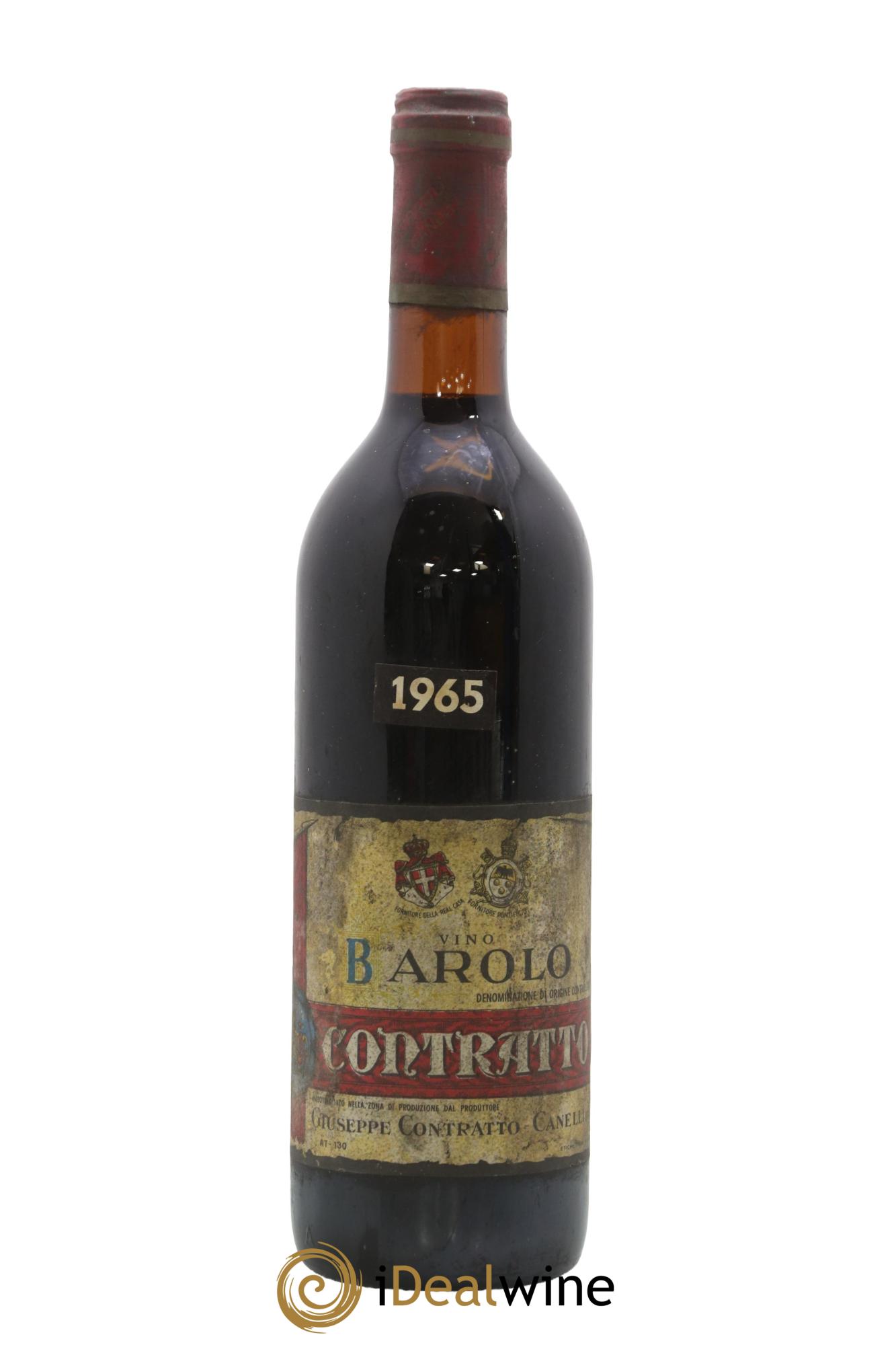 Barolo DOCG Contratto 1965 - Lot of 1 bottle - 0