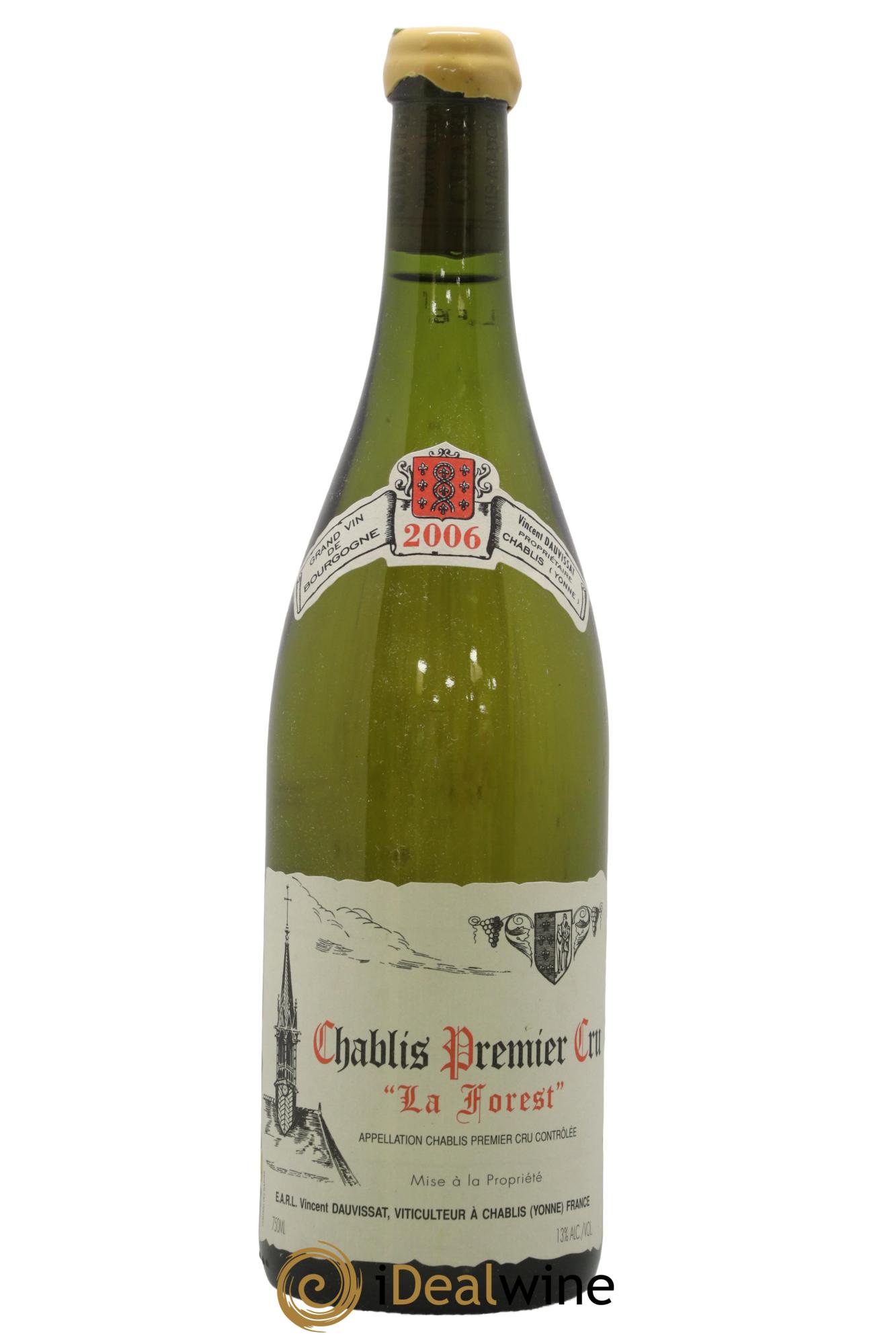 Chablis 1er Cru La Forest Vincent Dauvissat (Domaine) 2006 - Lotto di 1 bottiglia - 0