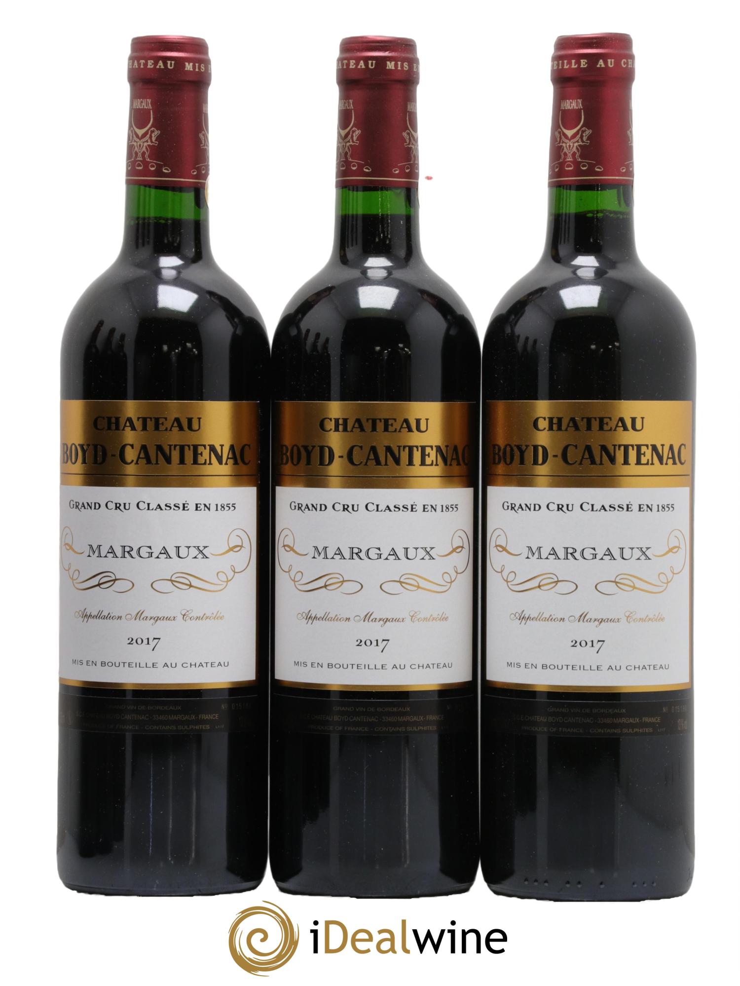 Château Boyd Cantenac 3ème Grand Cru Classé 2017 - Lot de 6 bouteilles - 1