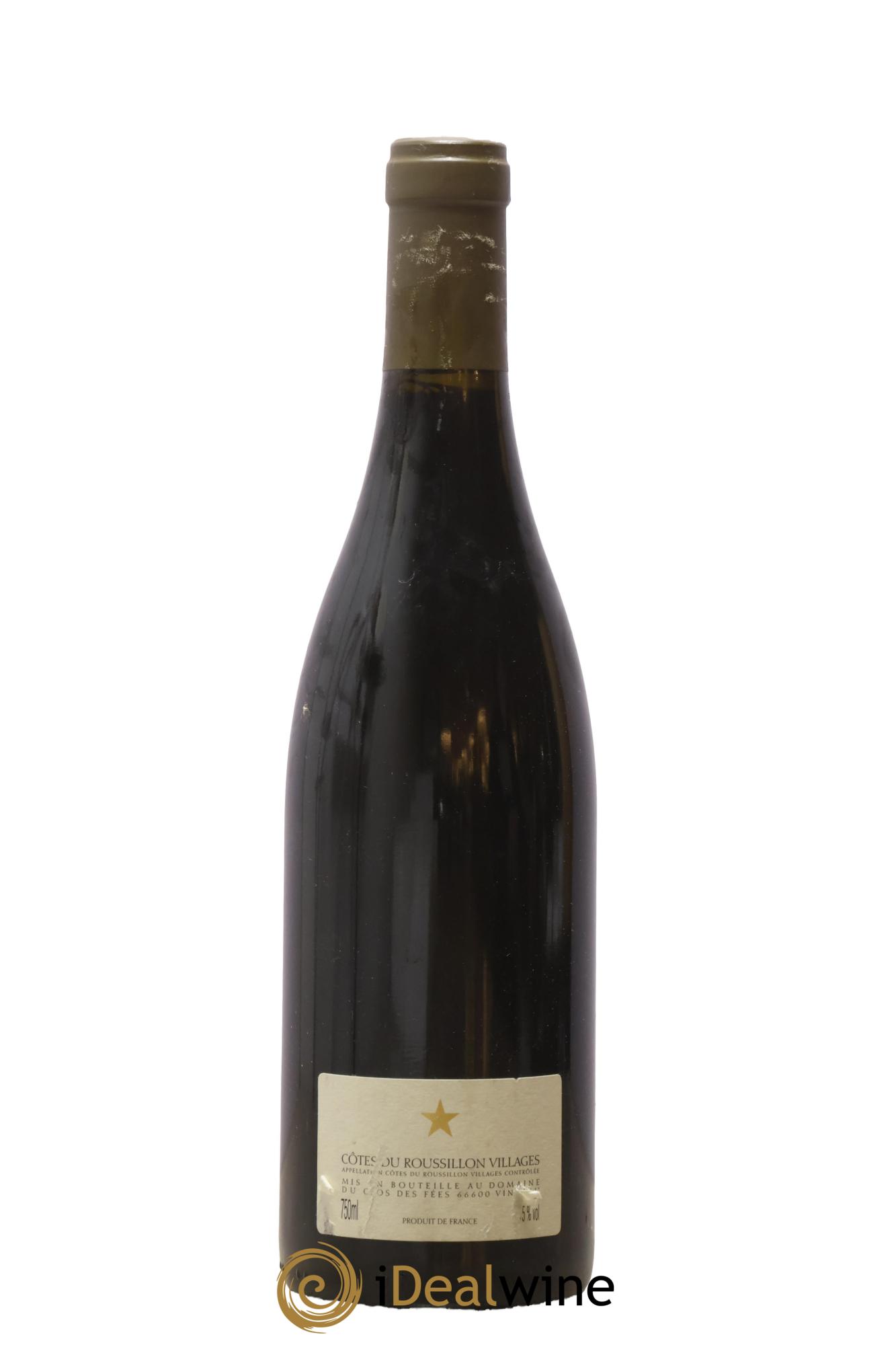 Côtes du Roussillon Villages Clos des Fées Hervé Bizeul 2001 - Lot of 1 bottle - 1