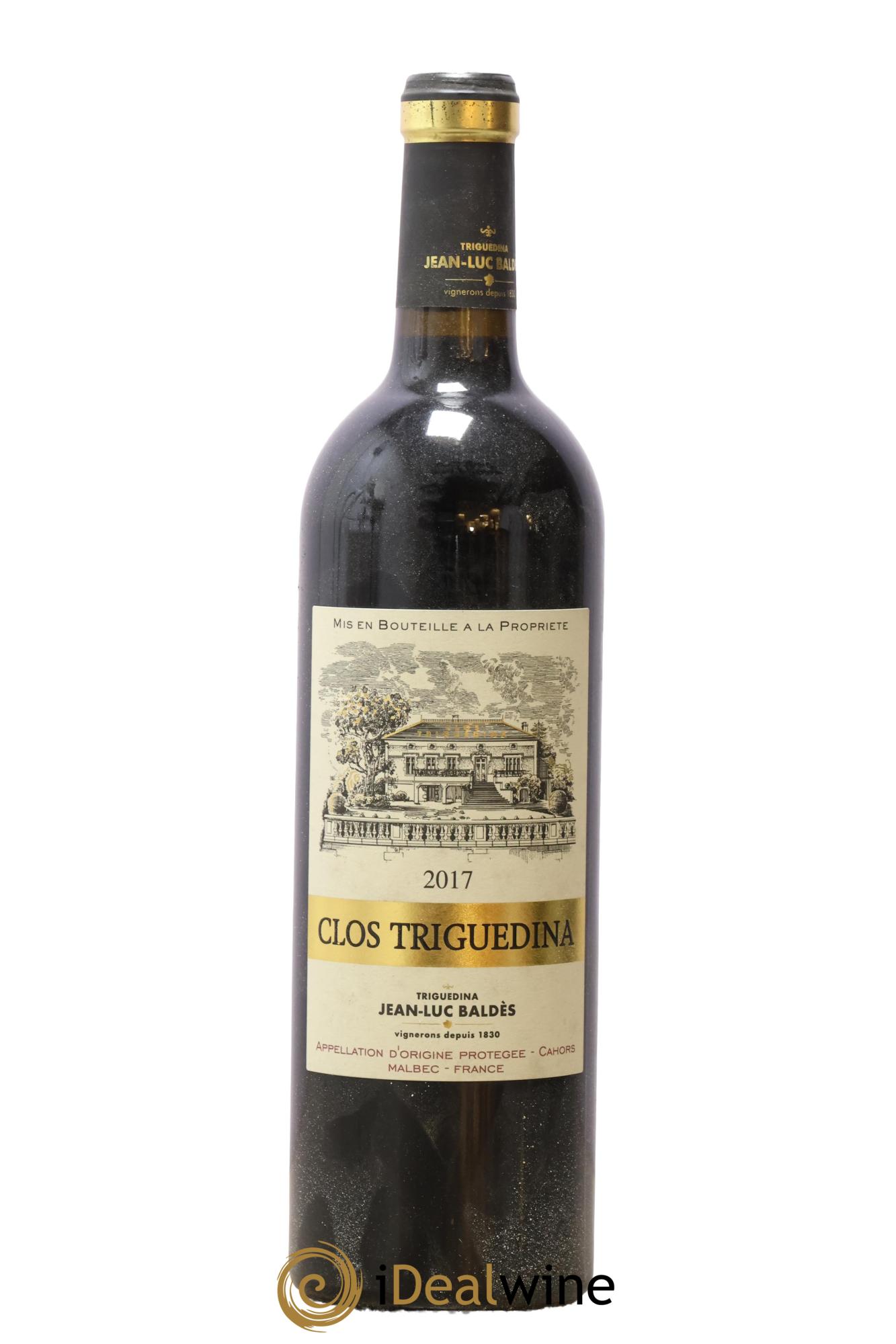 Cahors Clos Triguedina Jean-Luc Baldès 2017 - Posten von 1 Flasche - 0