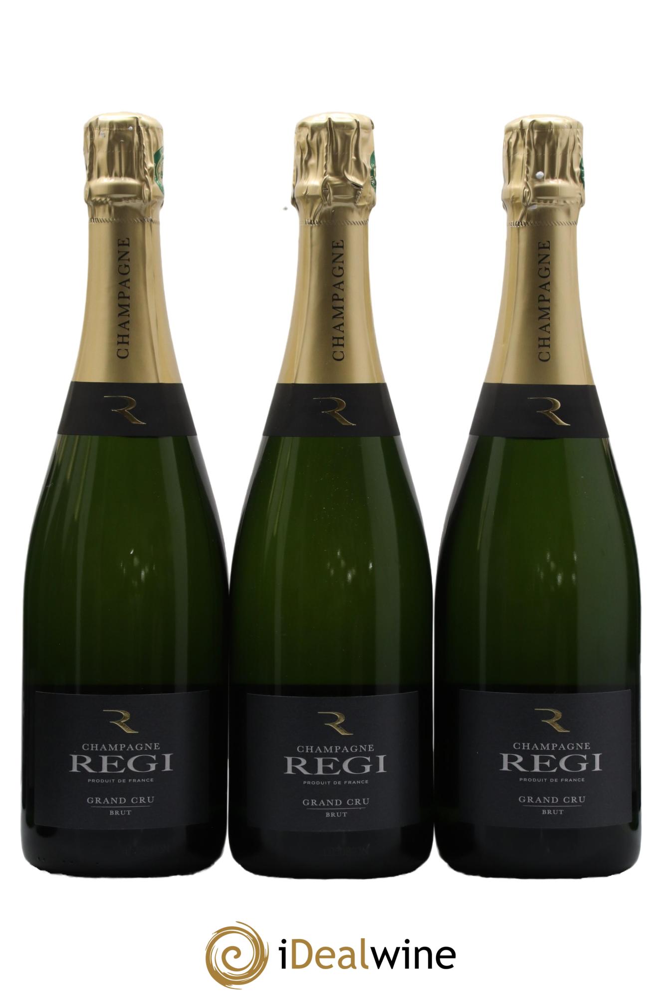 Champagne Grand Cru Brut Maison Regi - Posten von 3 Flaschen - 0