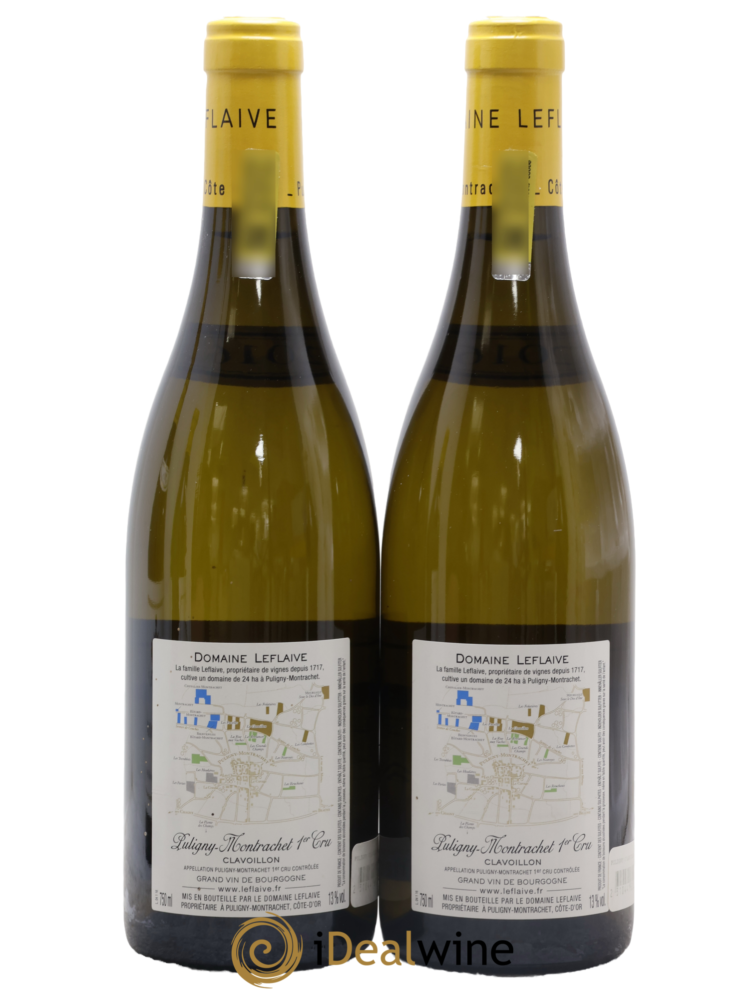 Puligny-Montrachet 1er Cru Clavoillon Leflaive (Domaine) 2016 - Lot de 2 bouteilles - 1