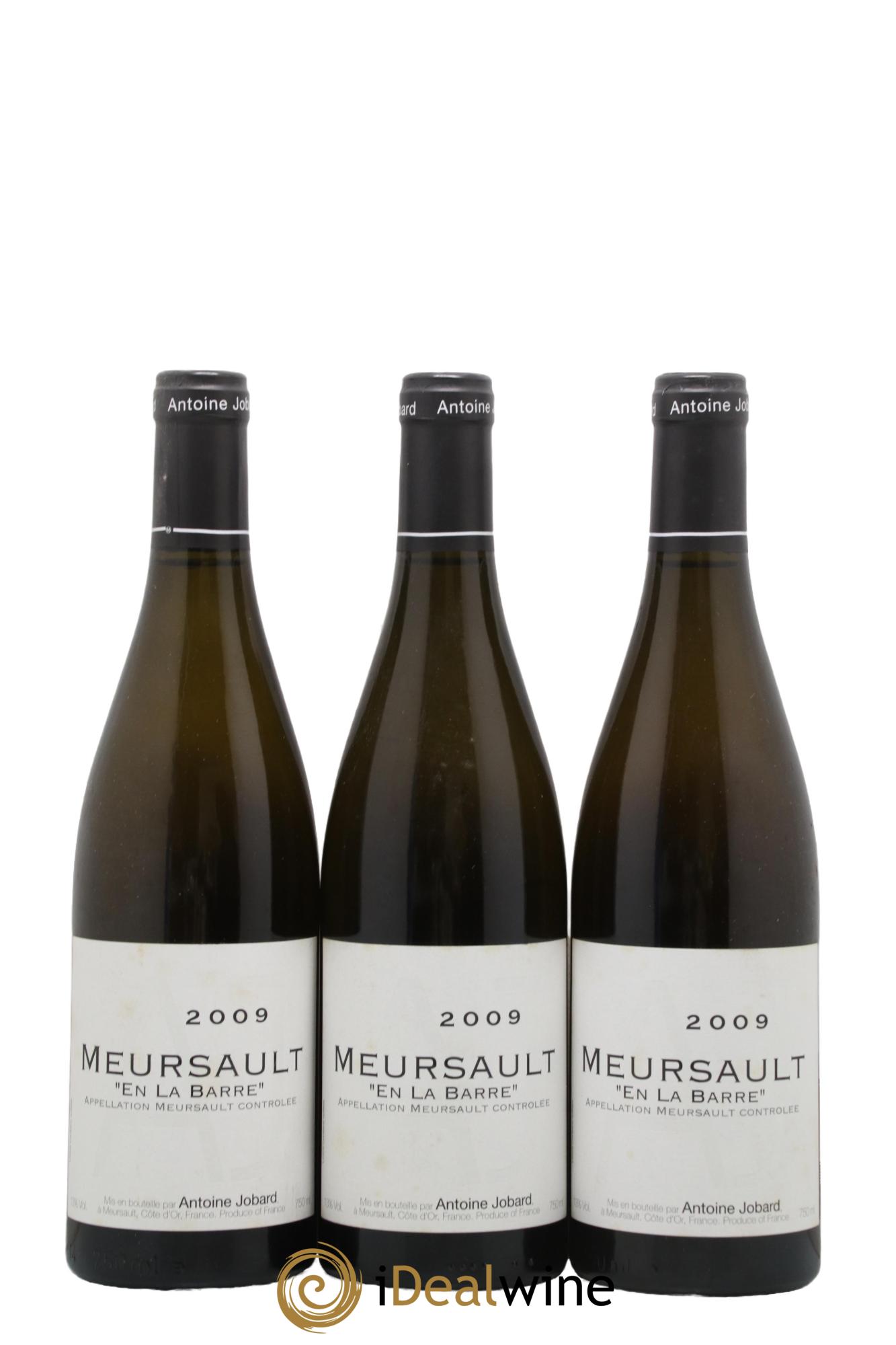Meursault En la Barre François et Antoine Jobard (Domaine) 2009 - Lot de 3 bouteilles - 0