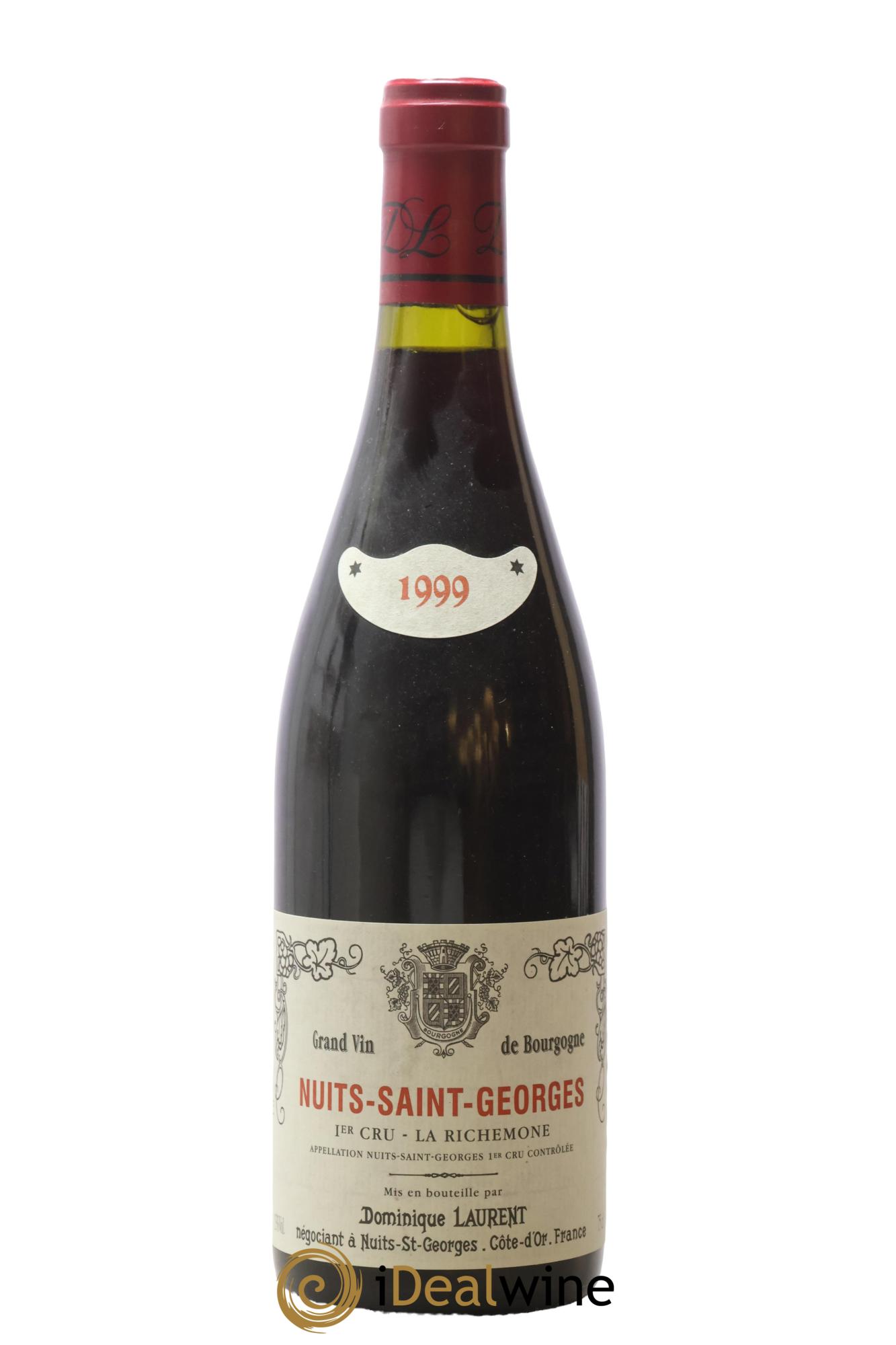Nuits-Saint-Georges 1er Cru La Richemone Dominique Laurent 1999 - Posten von 1 Flasche - 0