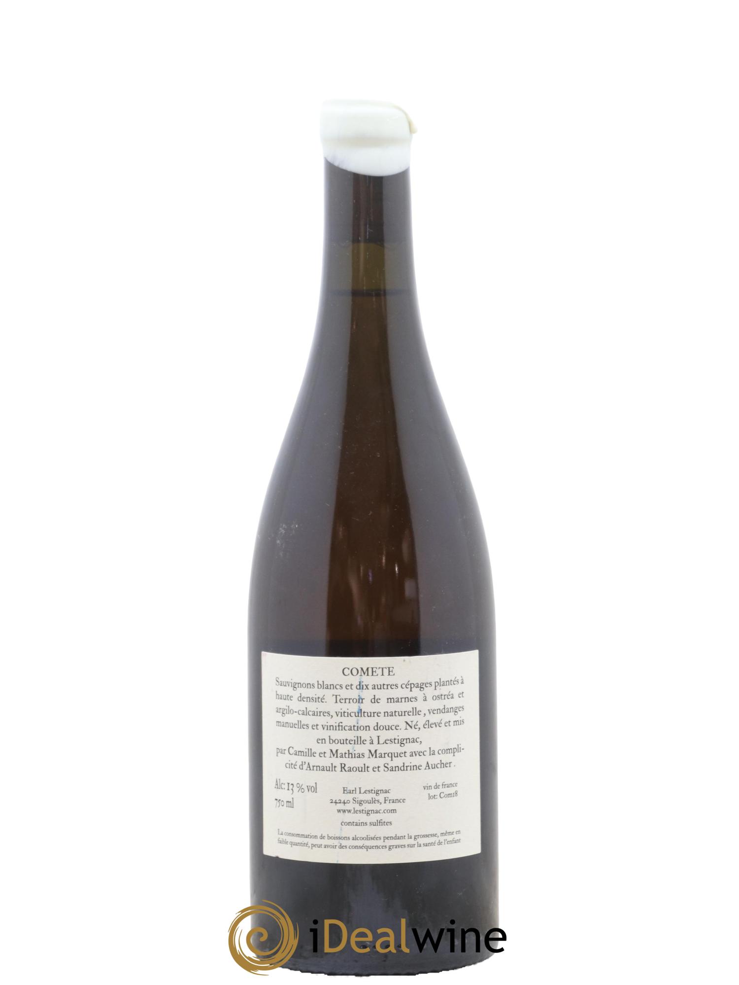 Vin de France Comete Chateau Lestignac 2018 - Lot de 1 bouteille - 1