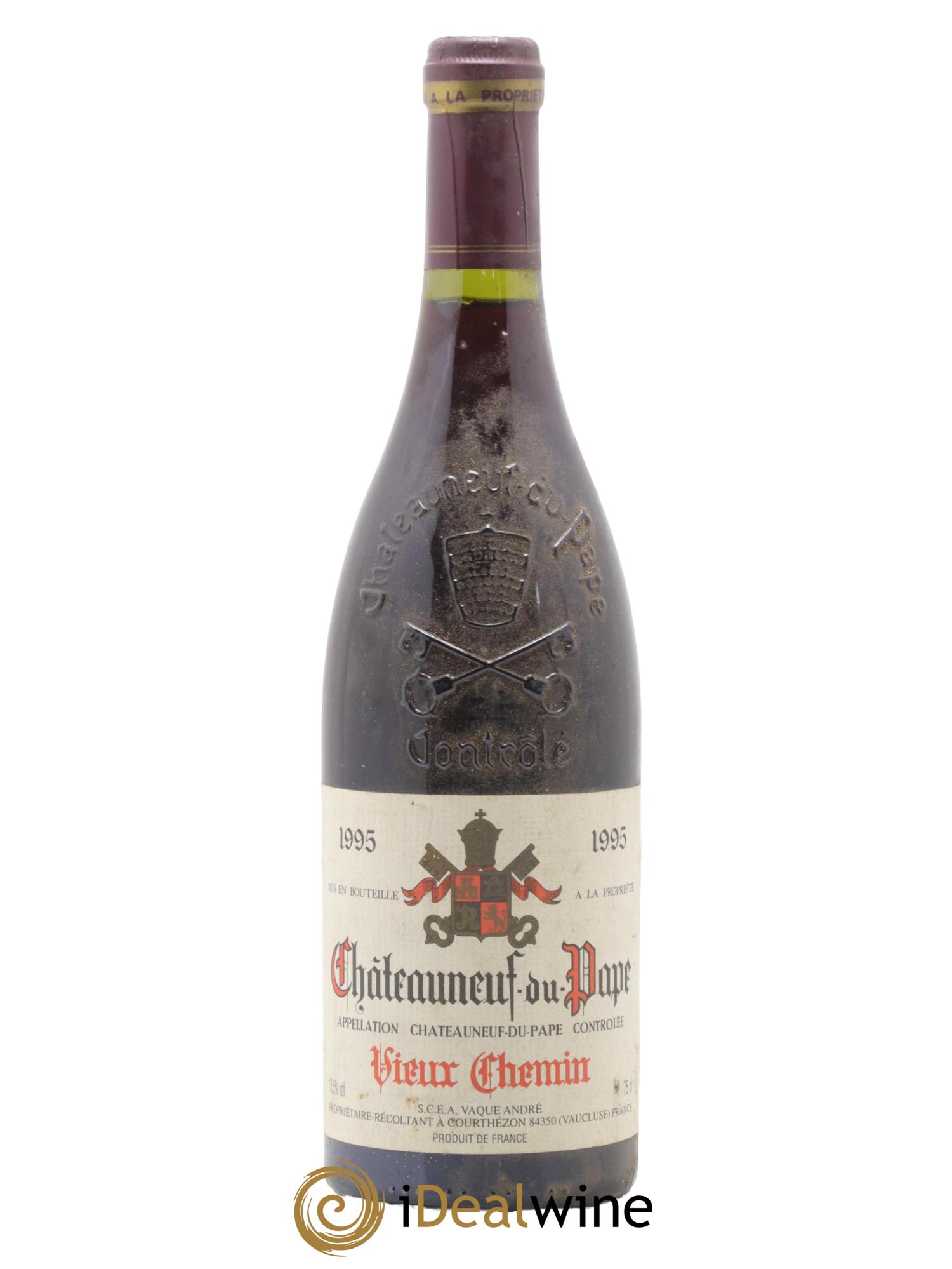 Châteauneuf-du-Pape Le Vieux Chemin 1995 - Lot de 1 bouteille - 0