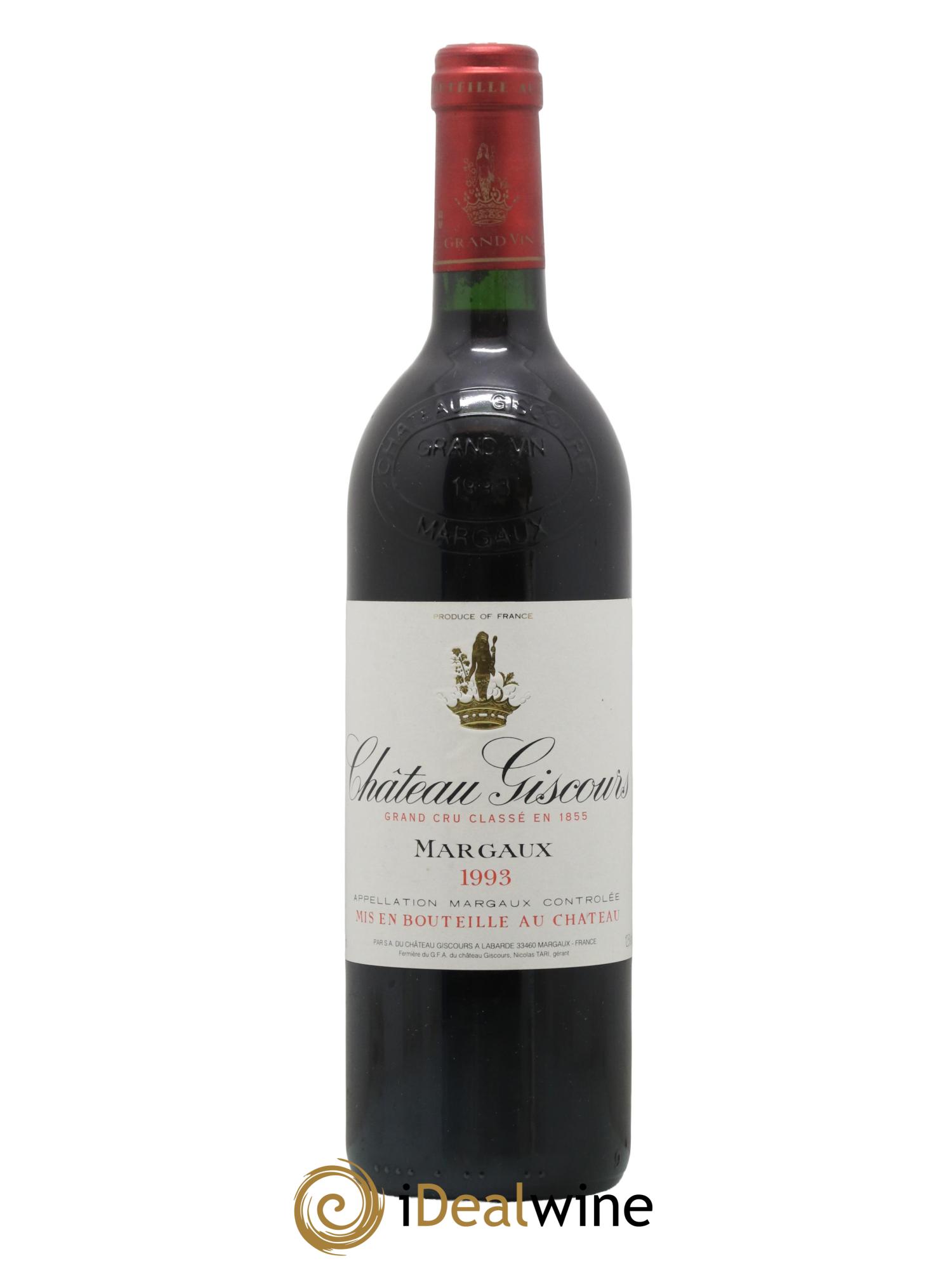 Château Giscours 3ème Grand Cru Classé 1993 - Lot de 1 bouteille - 0
