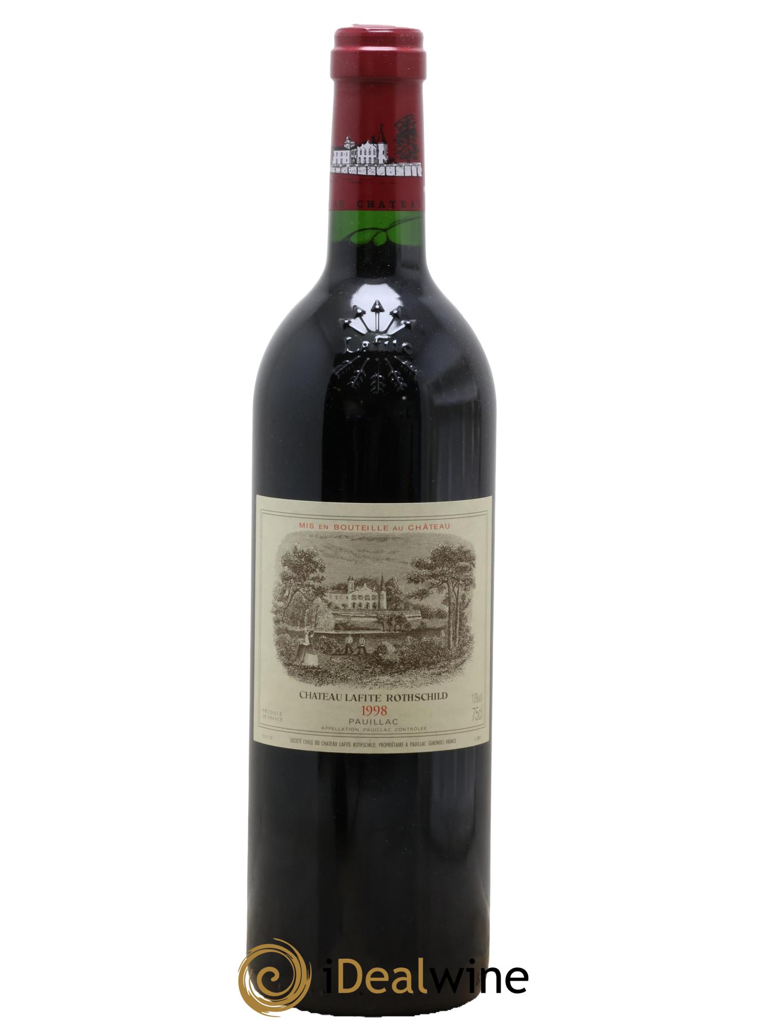 Château Lafite Rothschild 1er Grand Cru Classé 1998 - Lot of 1 bottle - 0