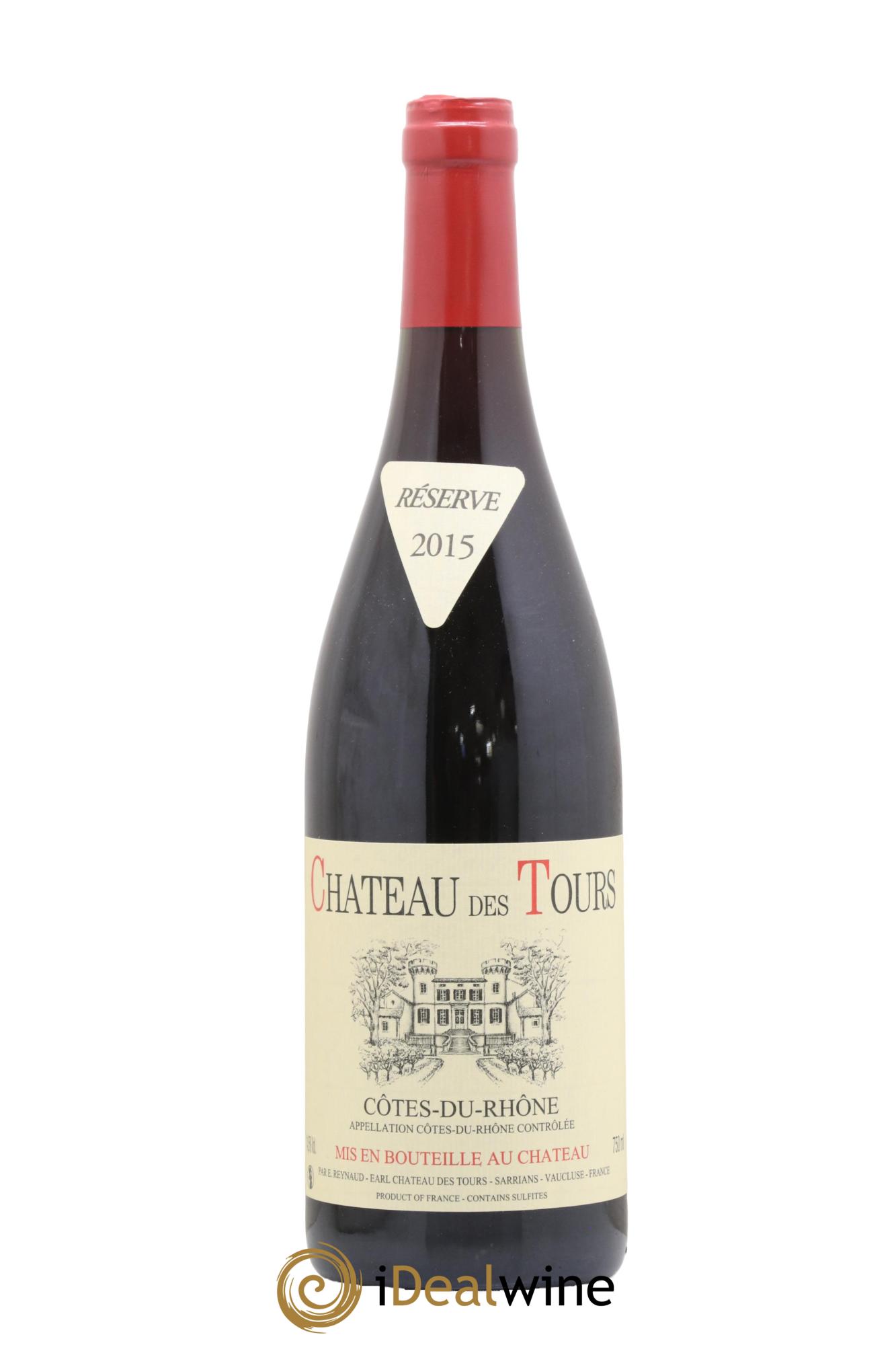 Côtes-du-Rhône Château des Tours Emmanuel Reynaud 2015 - Lotto di 1 bottiglia - 0