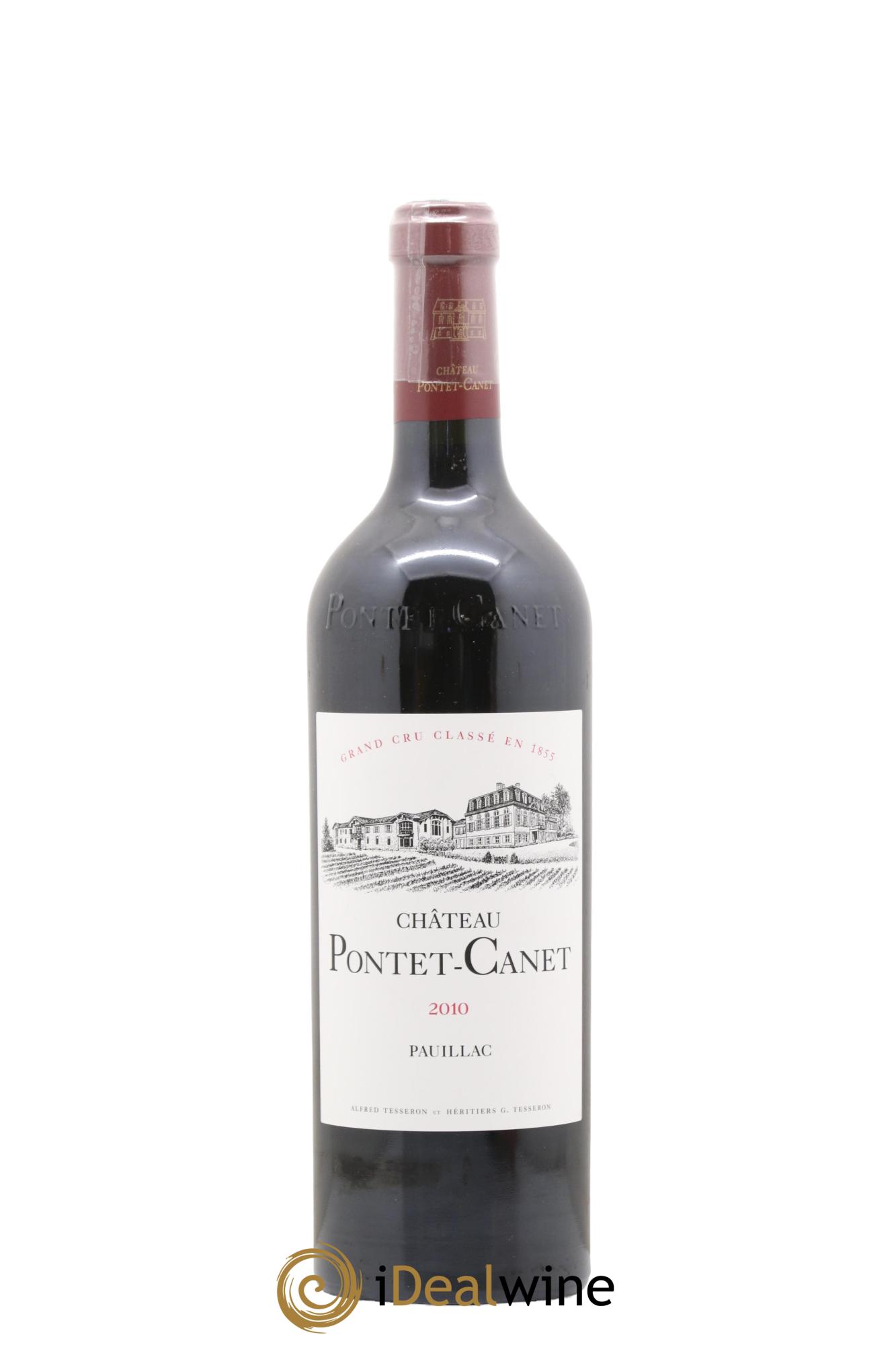 Château Pontet Canet 5ème Grand Cru Classé 2010 - Lot de 1 bouteille - 0