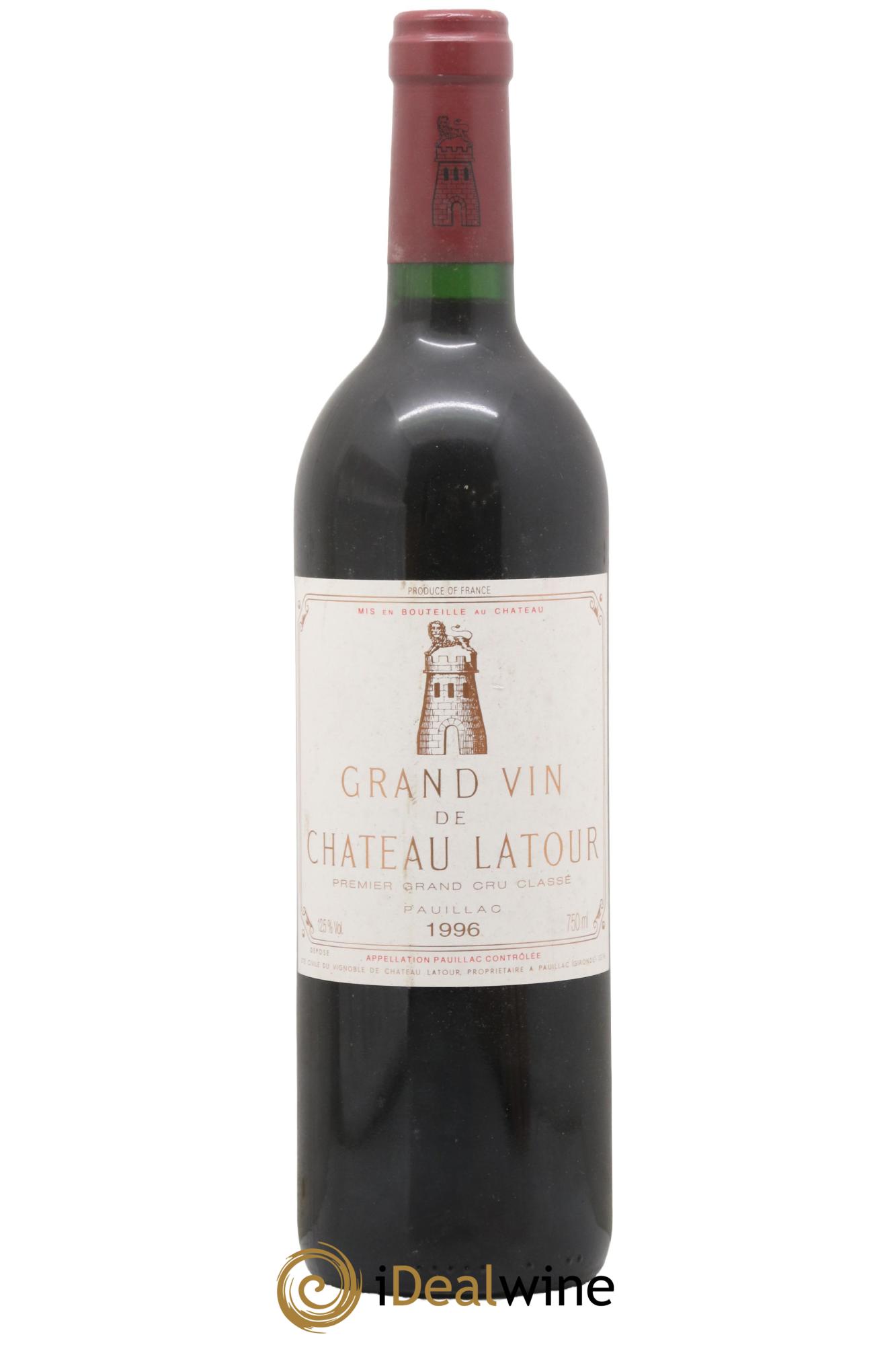 Château Latour 1er Grand Cru Classé 1996 - Lot of 1 bottle - 0