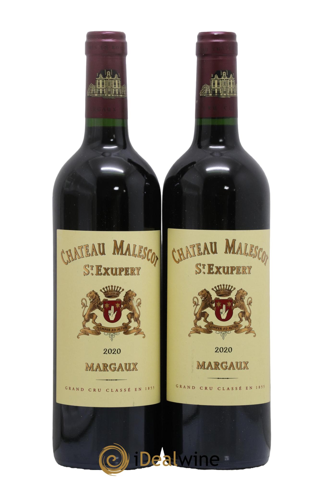 Château Malescot Saint-Exupéry 3ème Grand Cru Classé 2020 - Lot of 2 bottles - 0