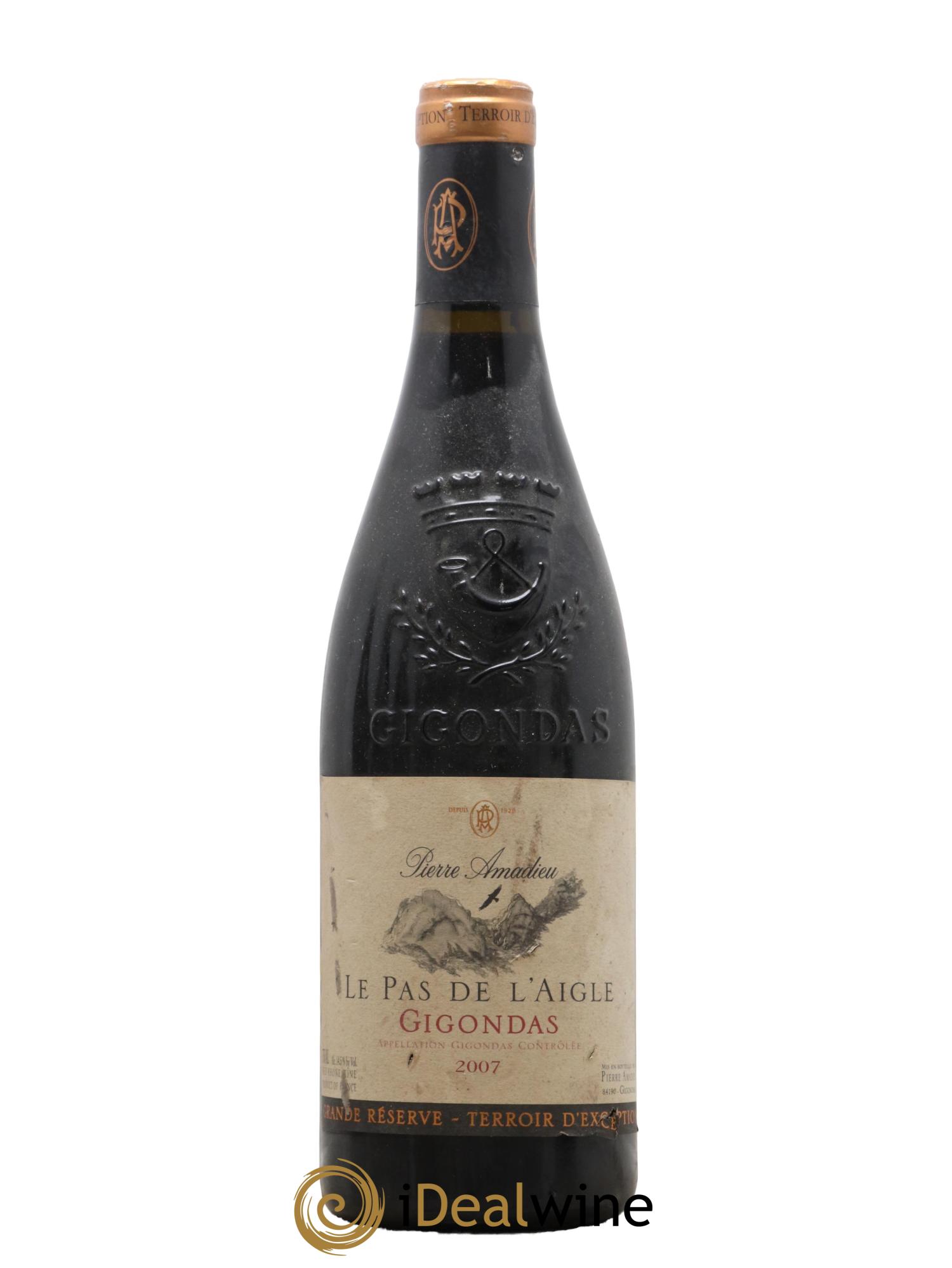Gigondas Le Pas De L'Aigle Amadieu 2017 - Lot de 1 bouteille - 0