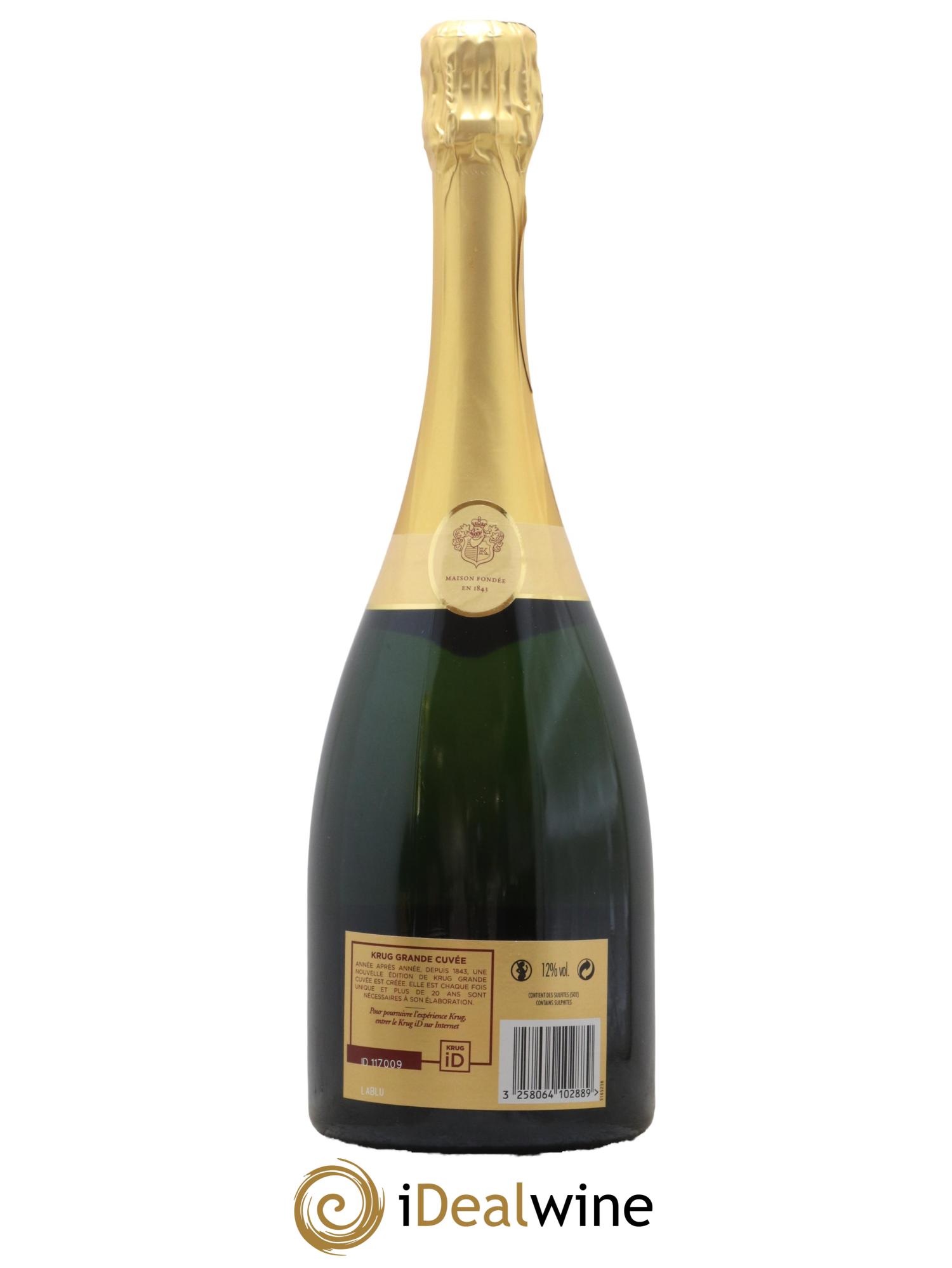 Grande Cuvée - 159ème édition Krug - Lot de 1 bouteille - 1
