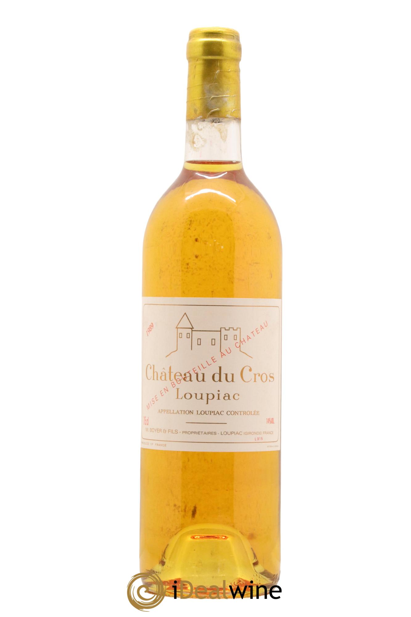 Château du Cros 1989 - Lotto di 1 bottiglia - 0