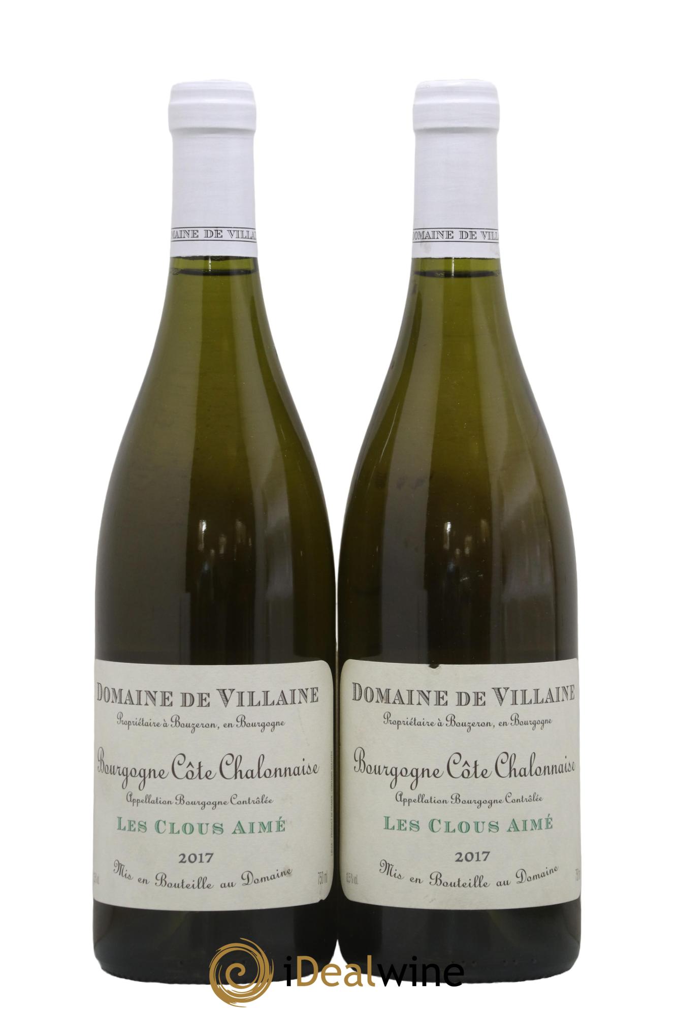 Bourgogne Les Clous Aimé Domaine de Villaine 2017 - Lot de 2 bouteilles - 0