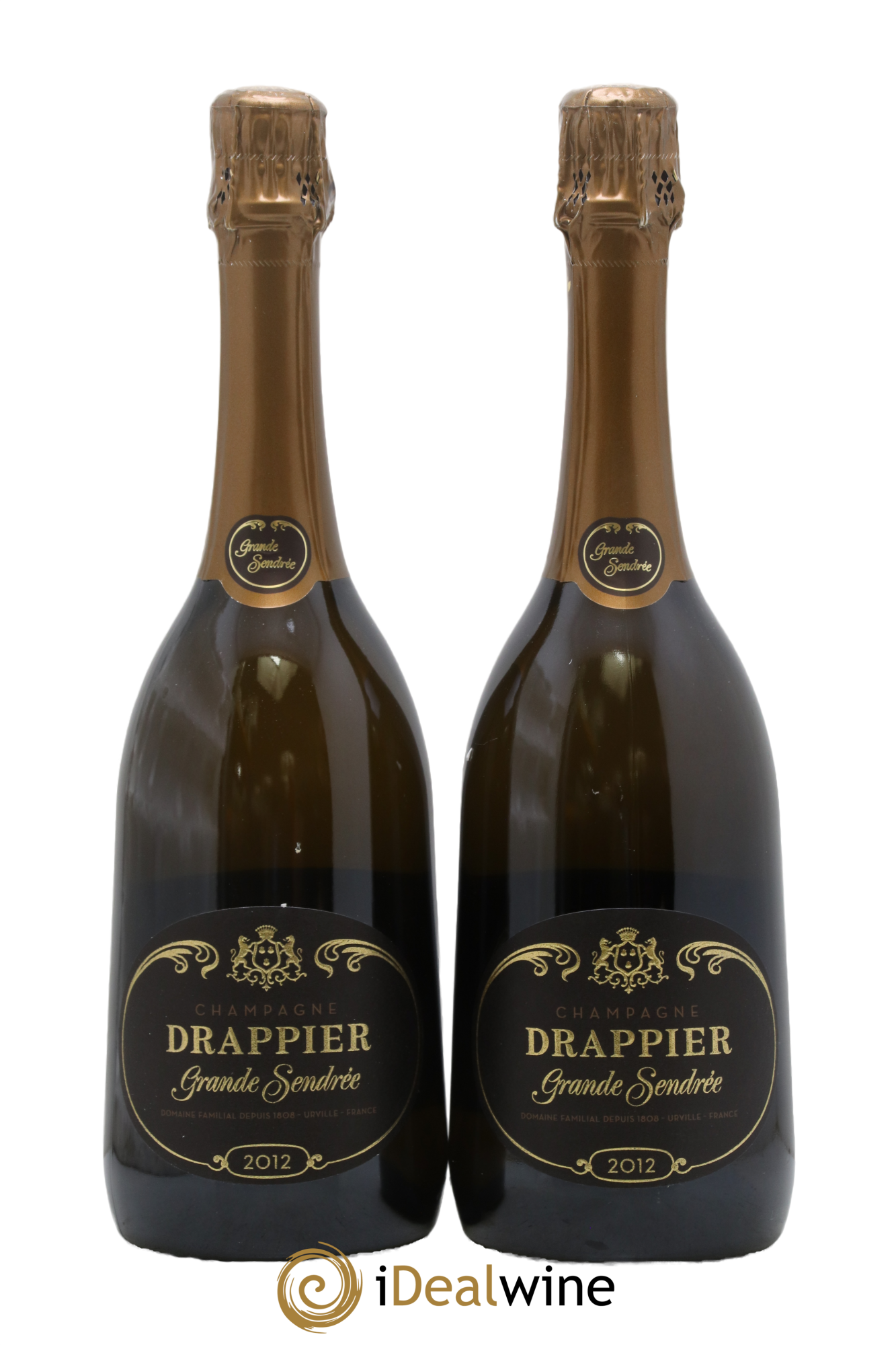Grande Sendrée Drappier 2012 - Lot de 2 bouteilles - 0