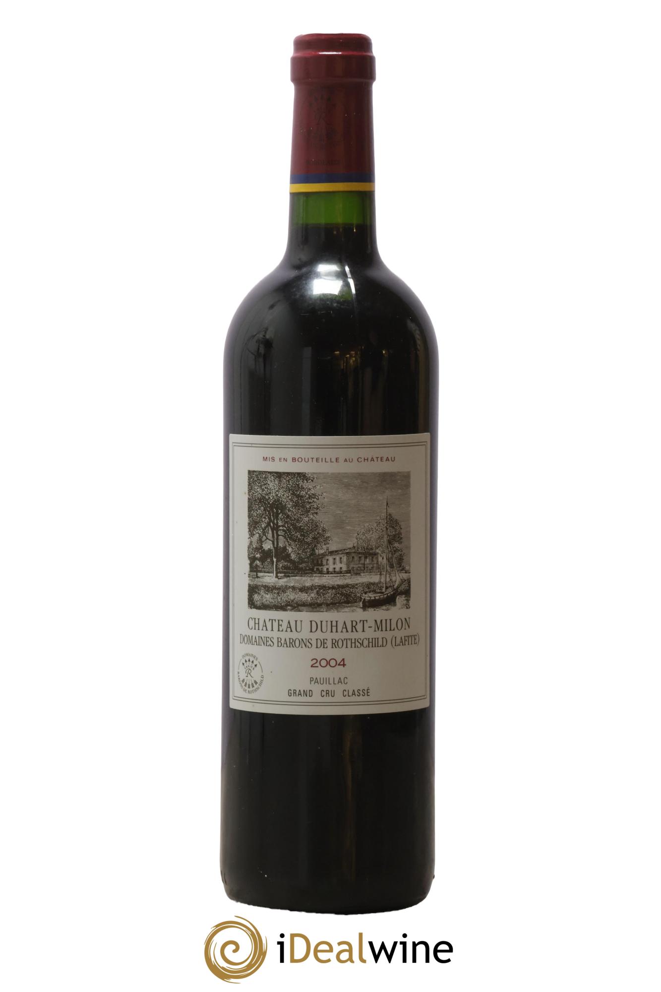 Château Duhart-Milon 4ème Grand Cru Classé 2004 - Posten von 1 Flasche - 0
