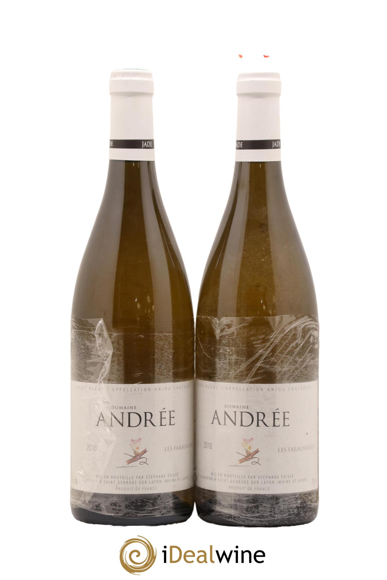 Anjou Les Faraunières Andrée (Domaine) 2016 - Lot de 2 bouteilles - 0