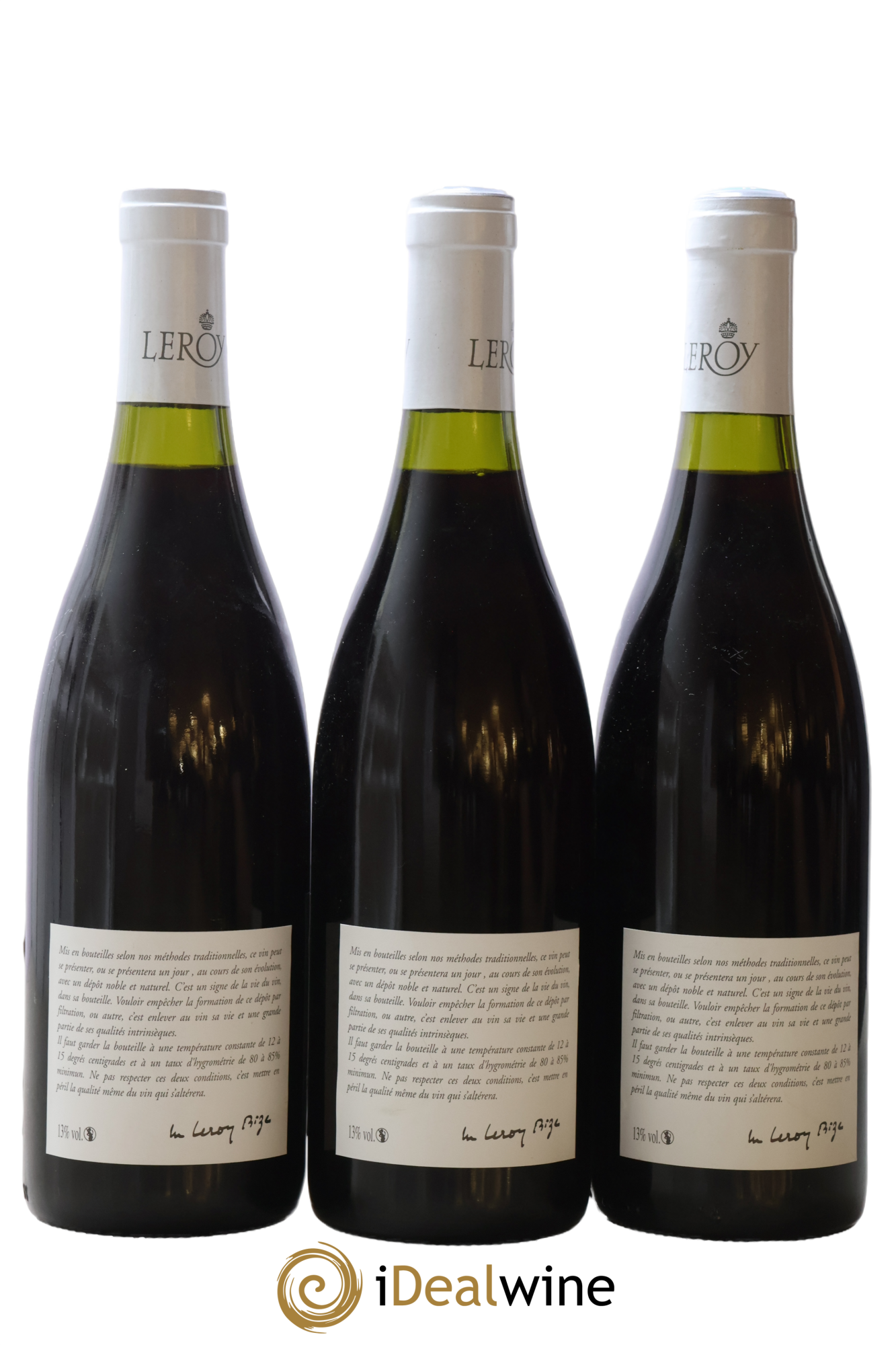 Santenay 1er Cru La Comme Leroy SA 2013 - Lot de 3 bouteilles - 1