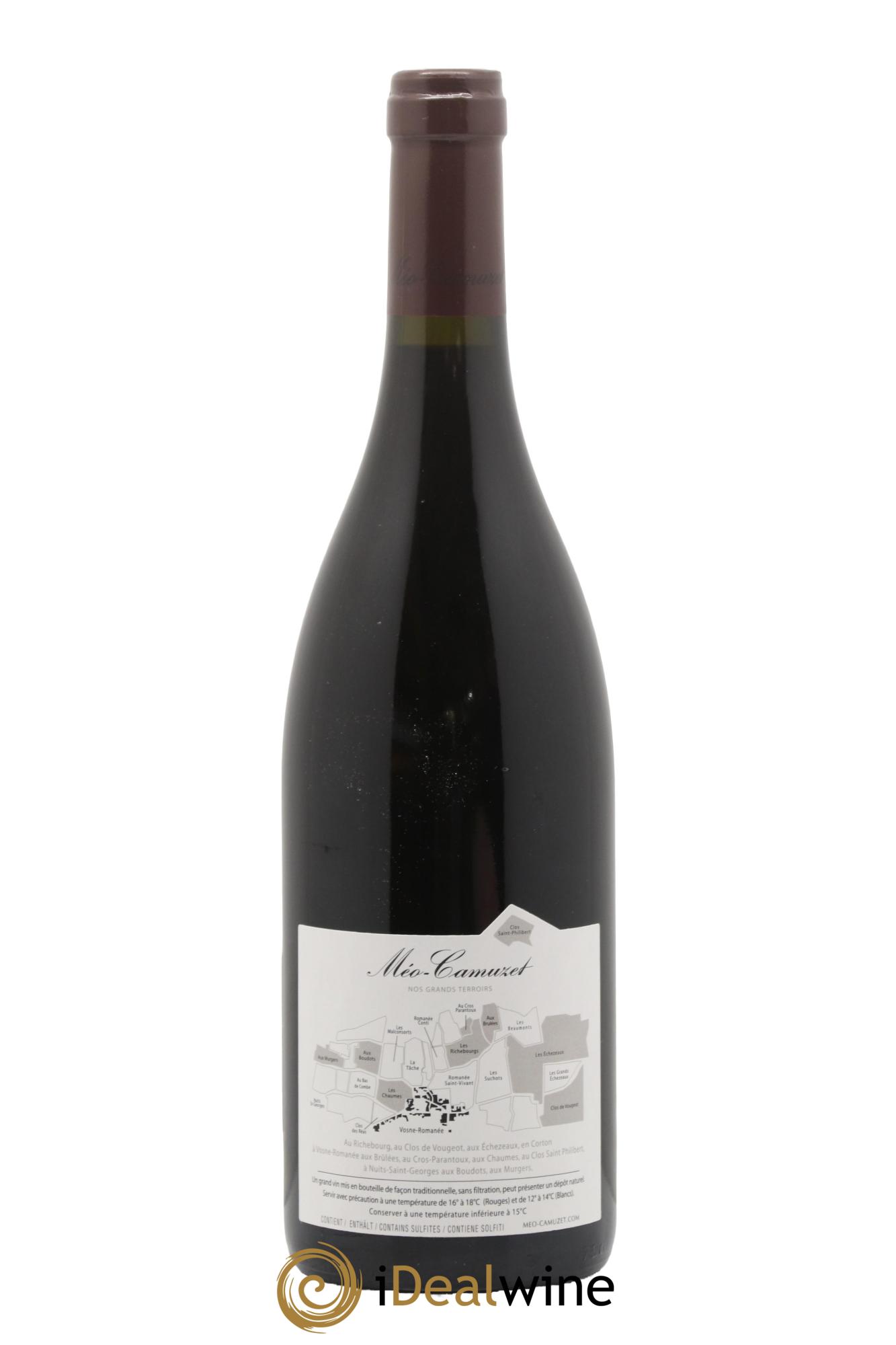 Clos de Vougeot Grand Cru Près le Cellier Méo-Camuzet (Domaine) 2017 - Lot of 1 bottle - 1