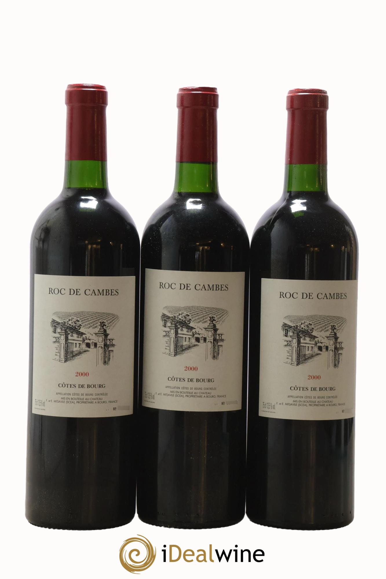 Roc de Cambes 2000 - Posten von 6 Flaschen - 1