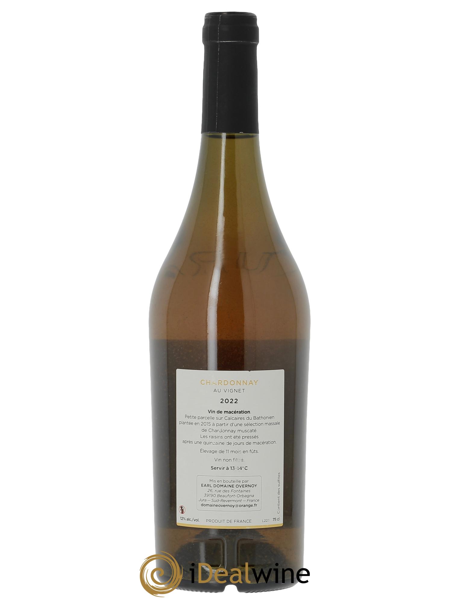 Côtes du Jura Le Vignet Guillaume Overnoy  2022 - Lotto di 1 bottiglia - 1