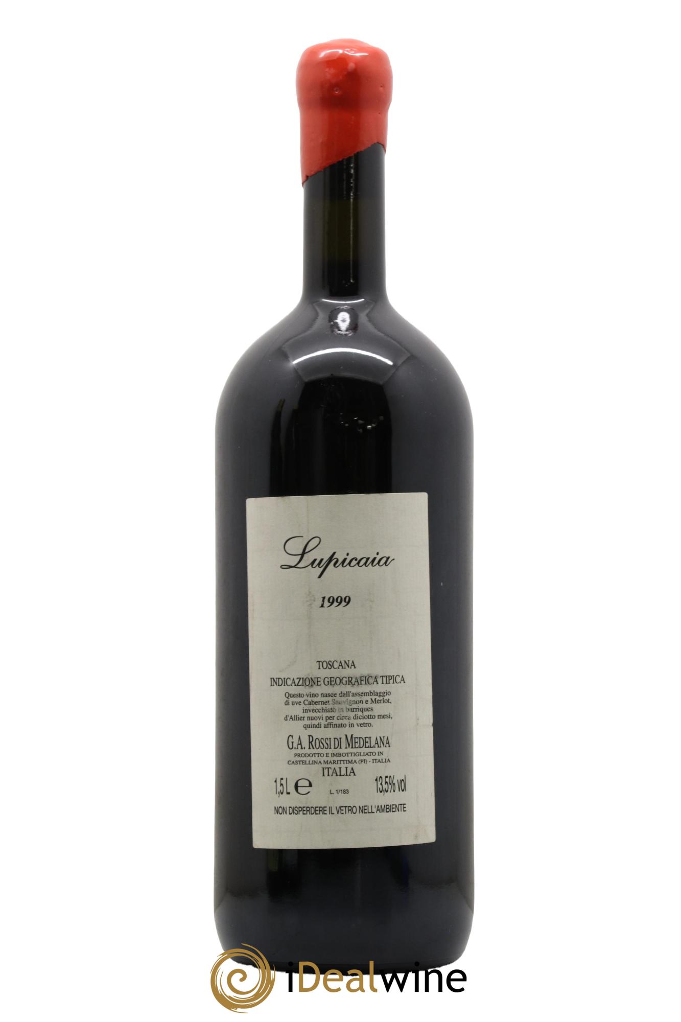 Toscana IGT Rossi Di Medelana Lupicaia 1999 - Lot de 1 magnum - 1