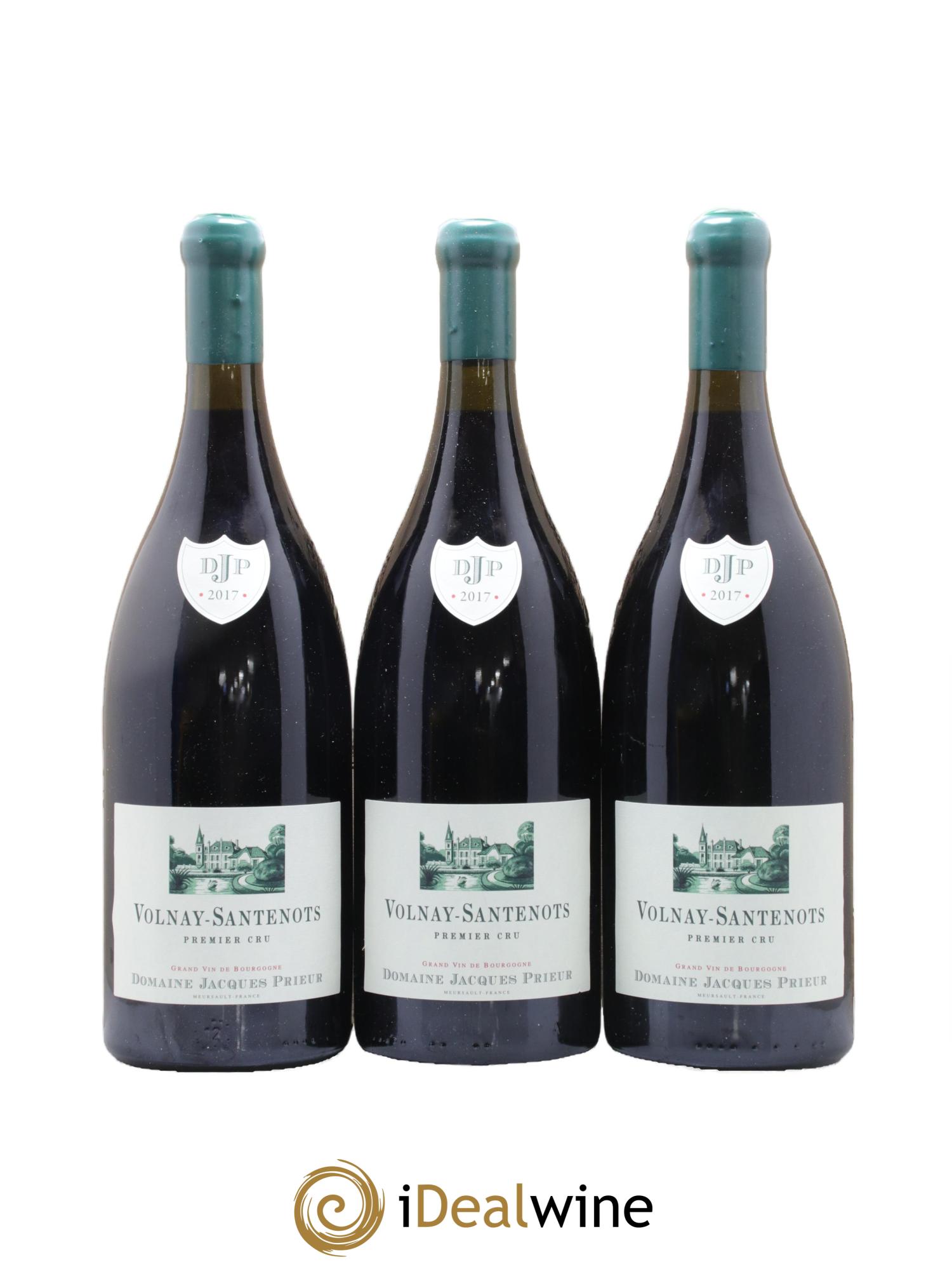 Volnay 1er Cru Santenots Jacques Prieur (Domaine) 2017 - Lot de 3 magnums - 1