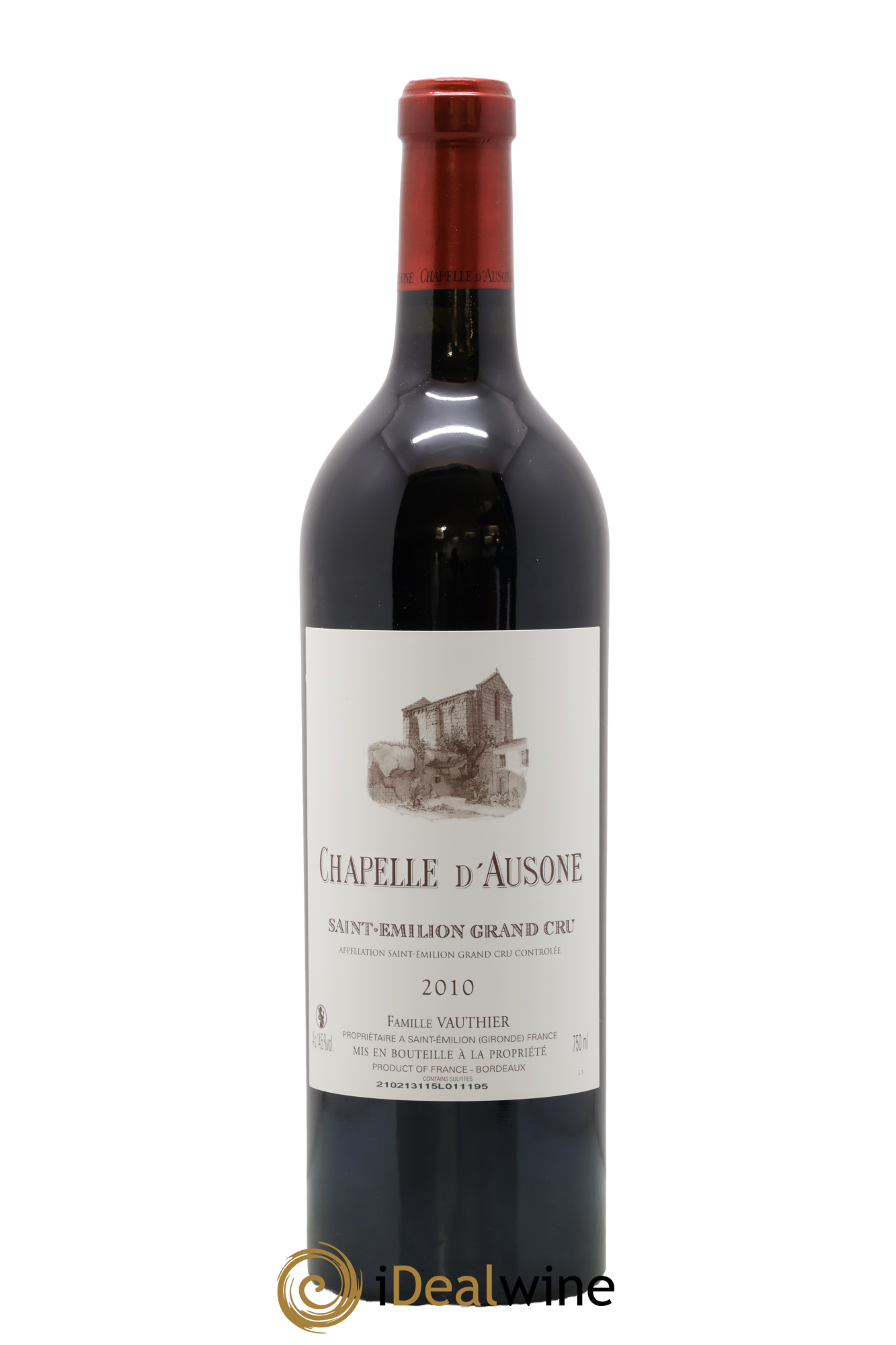 Chapelle d'Ausone Second Vin 2010 - Lot de 1 bouteille - 0