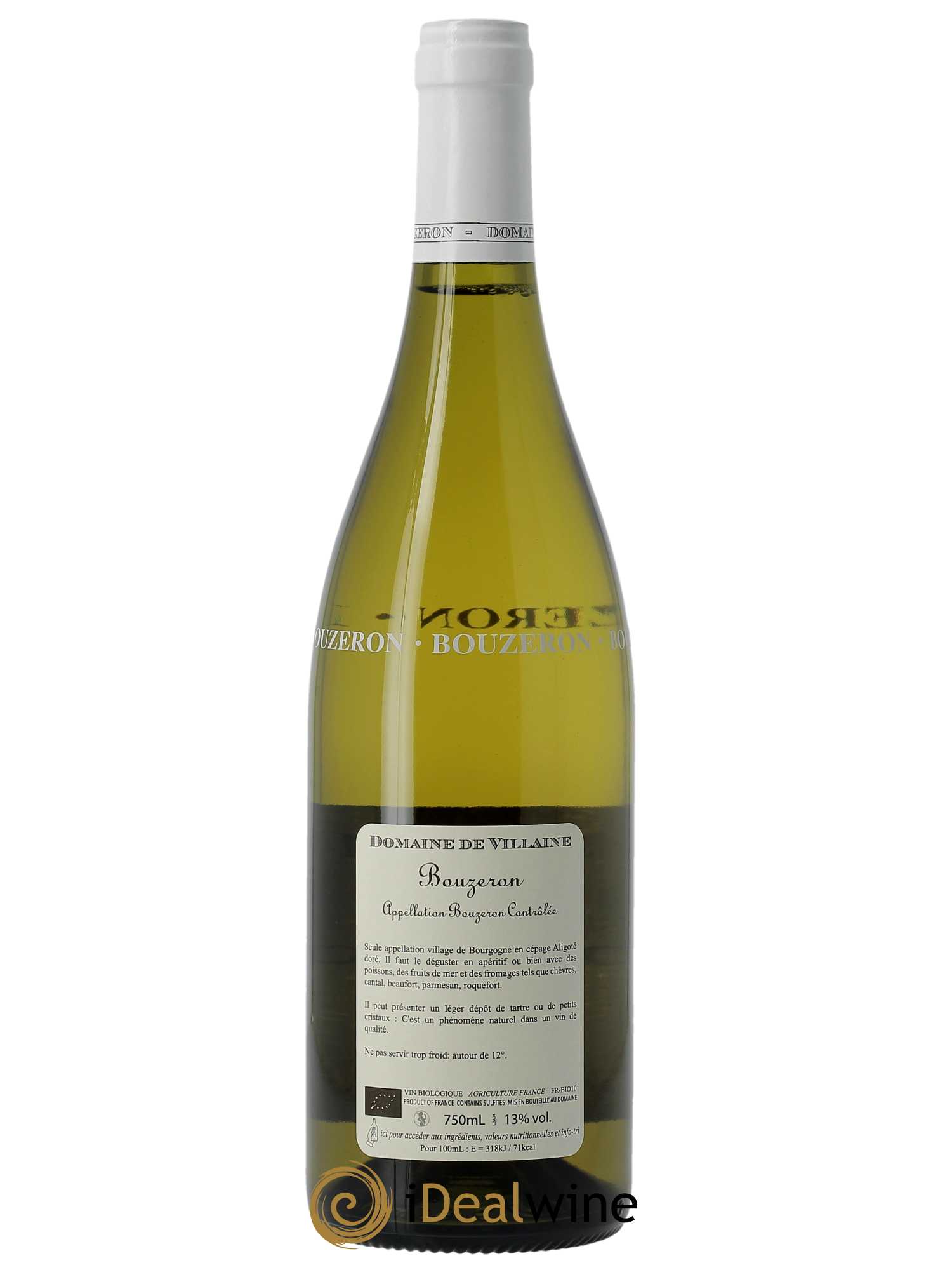 Bouzeron Domaine de Villaine  2022 - Lot of 1 bottle - 1