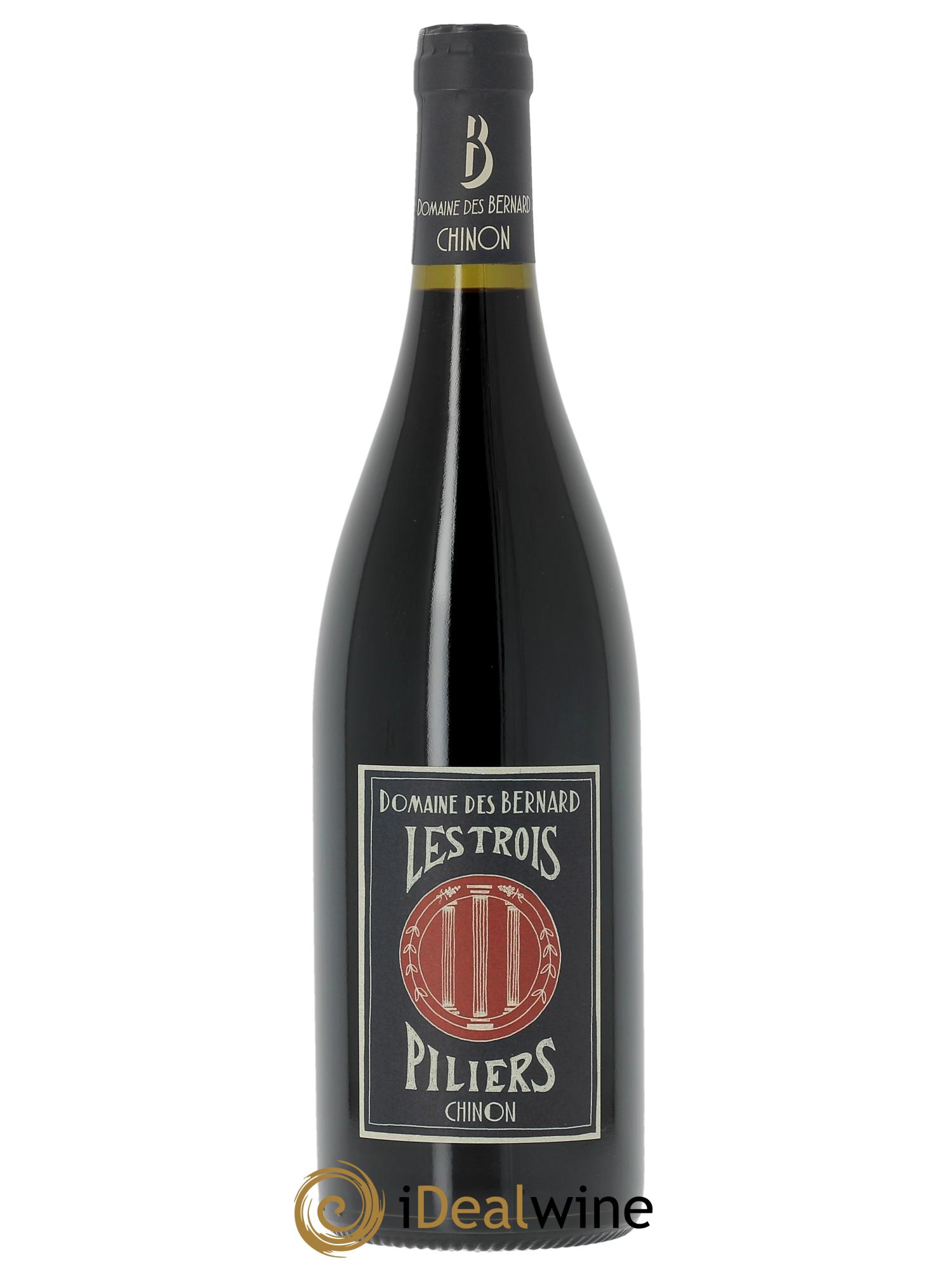 Chinon Les Trois Piliers Domaine des Bernard  2022 - Lot de 1 bouteille - 0