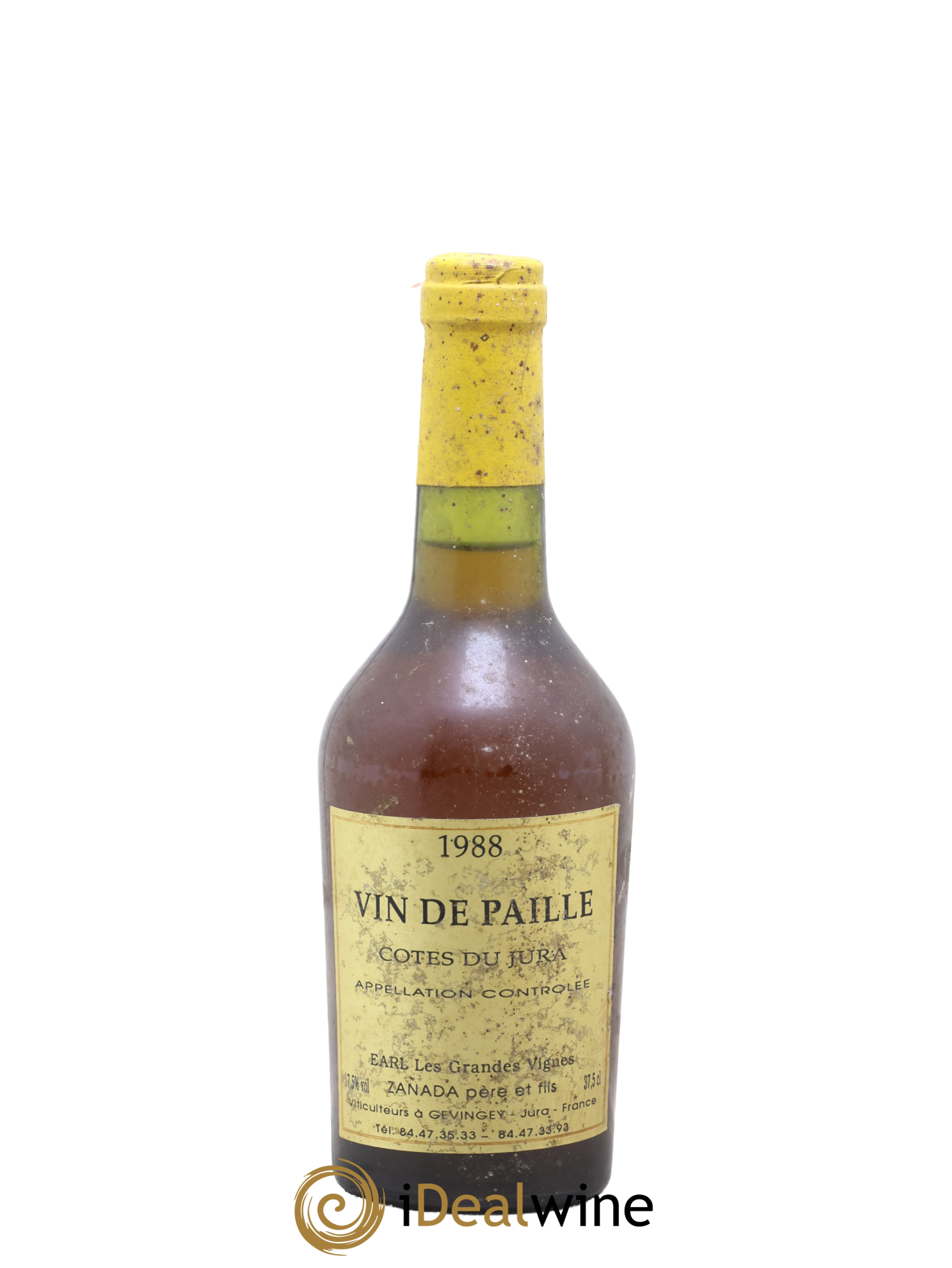 Côtes du Jura Vin de Paille Zanada 1988 - Lotto di 1 mezza bottiglia - 0