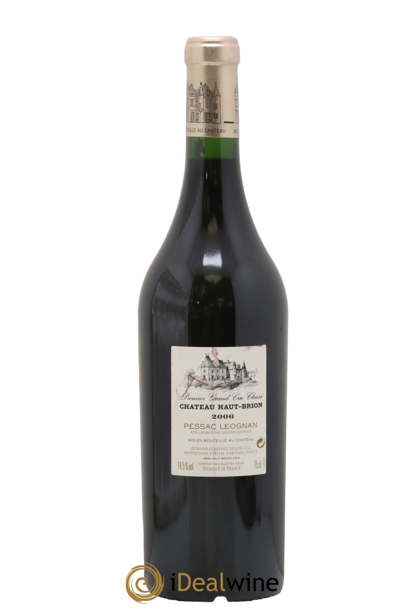 Château Haut Brion 1er Grand Cru Classé 2006 - Lot of 1 bottle - 1