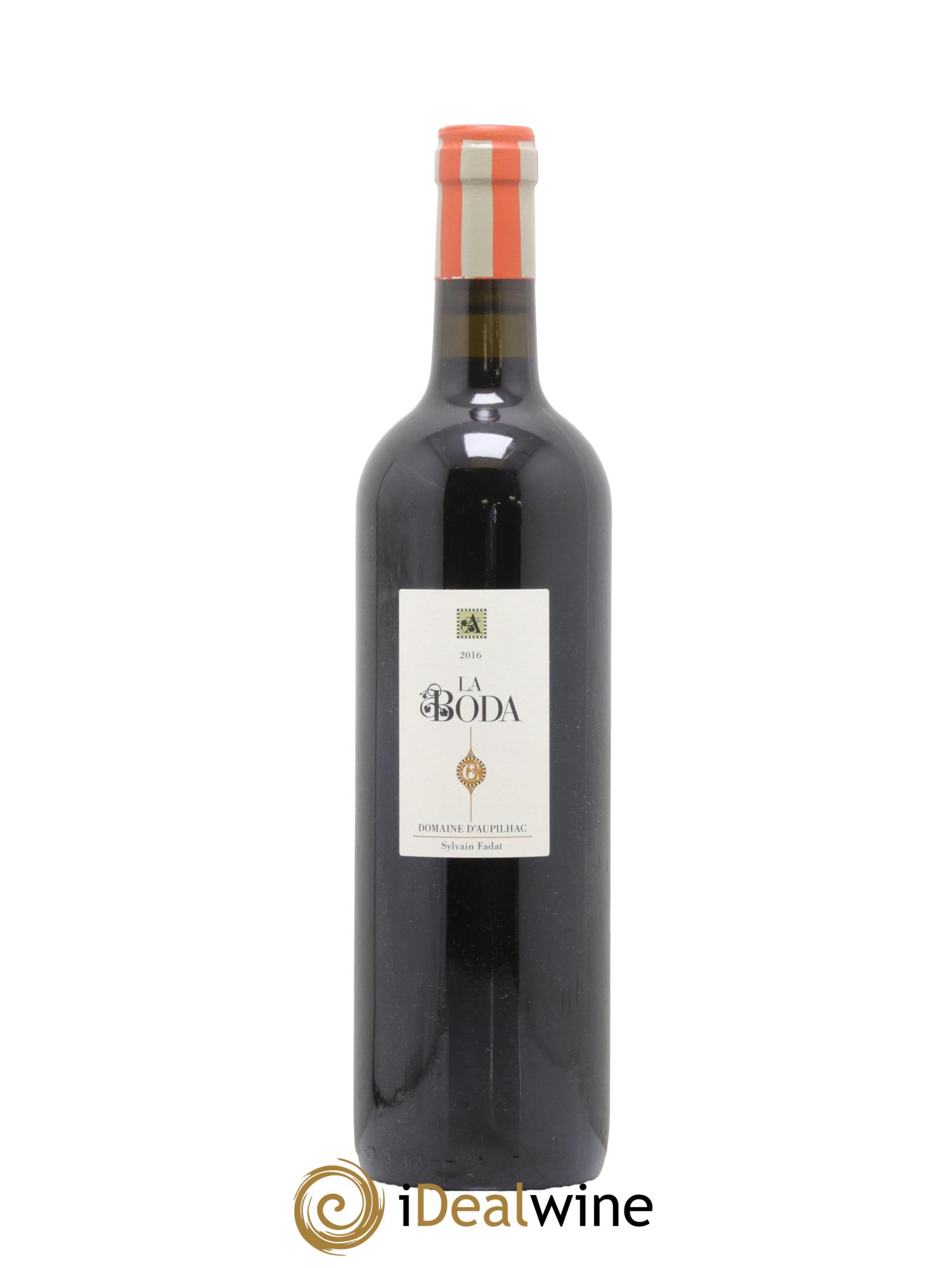 Languedoc Montpeyroux Aupilhac (Domaine d') La Boda Sylvain Fadat 2016 - Lot de 1 bouteille - 0