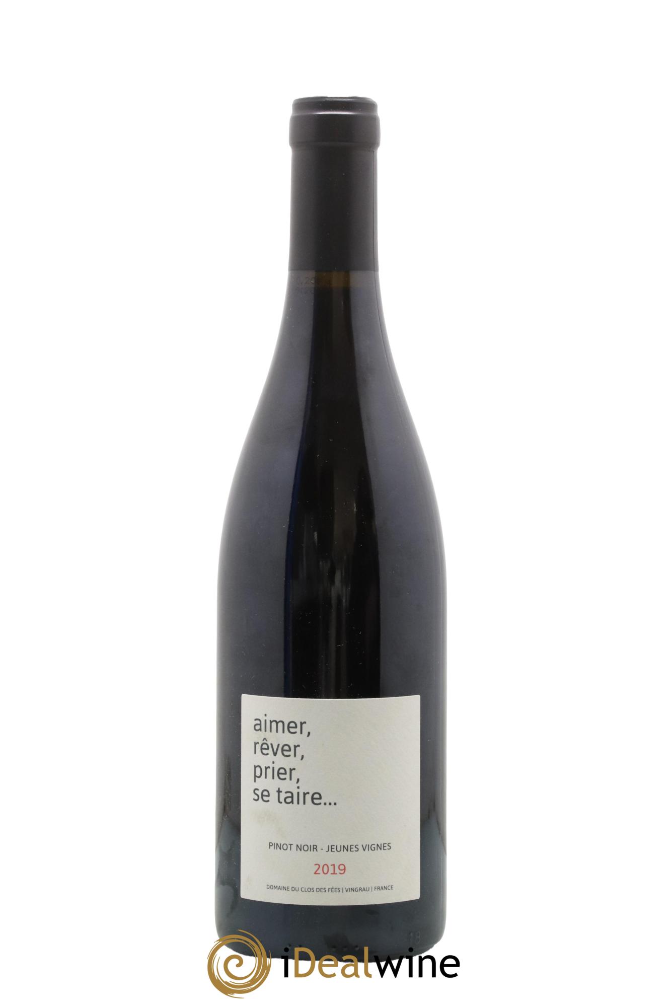 Côtes Catalanes Clos des Fées Aimer Rêver Prier Se taire Hervé Bizeul 2019 - Lot de 1 bouteille - 0