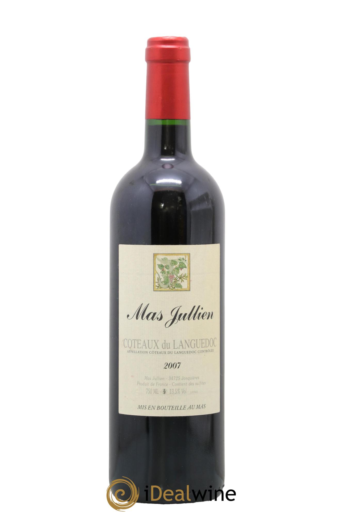 Terrasses du Larzac Mas Jullien Olivier Jullien 2007 - Posten von 1 Flasche - 0