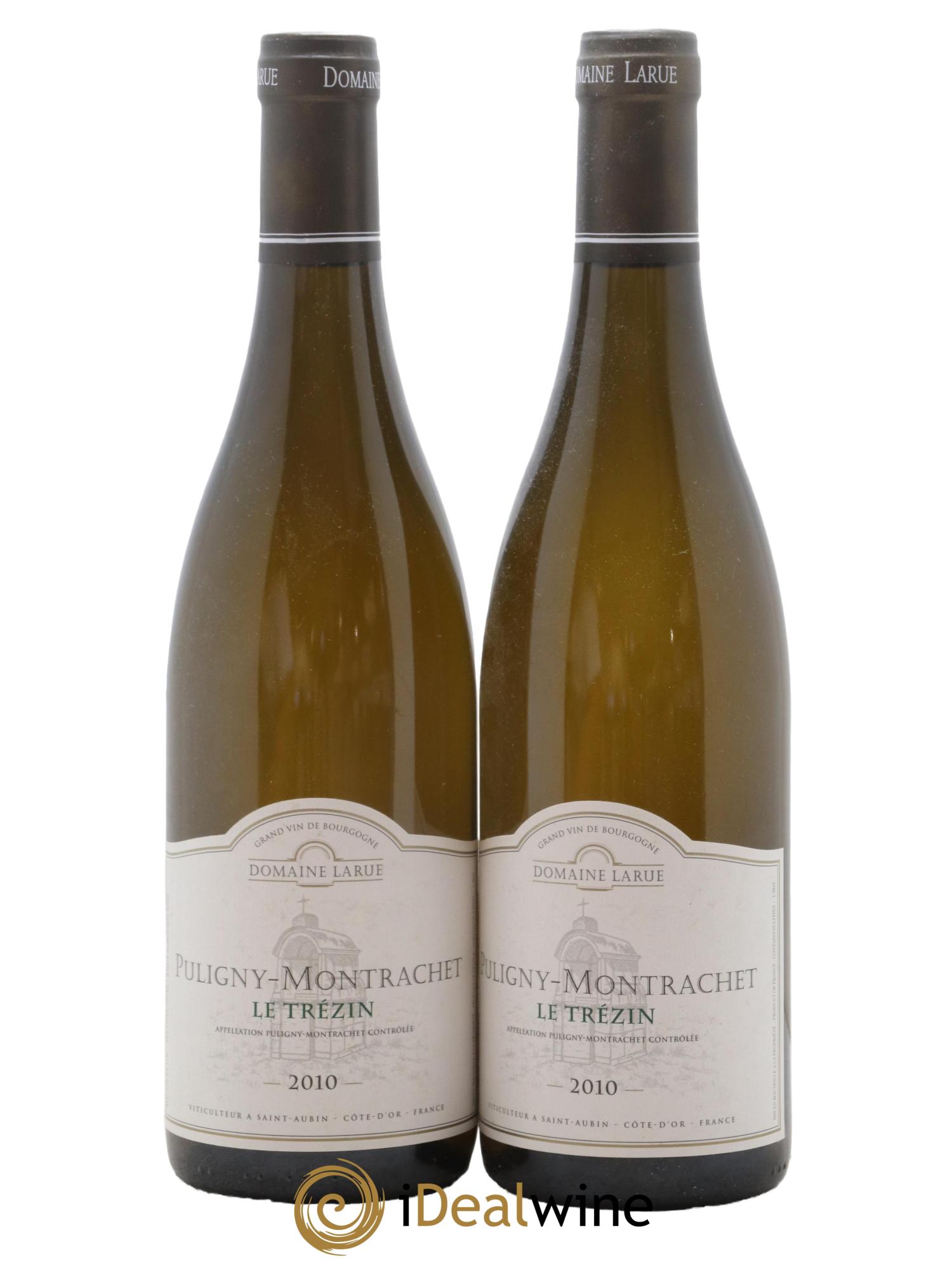 Puligny-Montrachet Le Trézin Larue (Domaine) 2010 - Lot de 2 bouteilles - 0