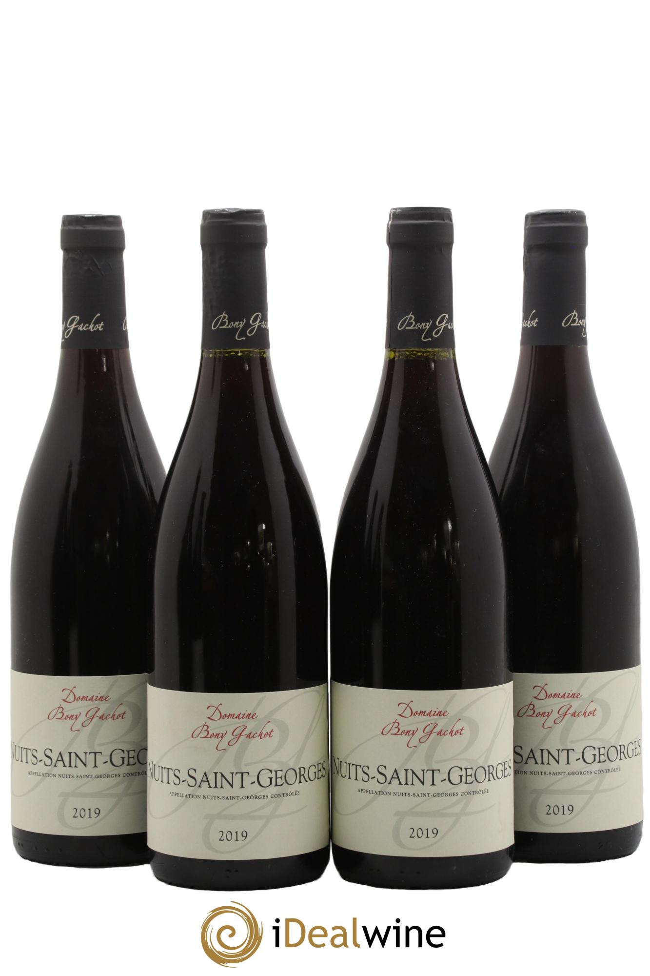 Nuits-Saint-Georges Bony Gachot 2019 - Lot de 4 bouteilles - 0