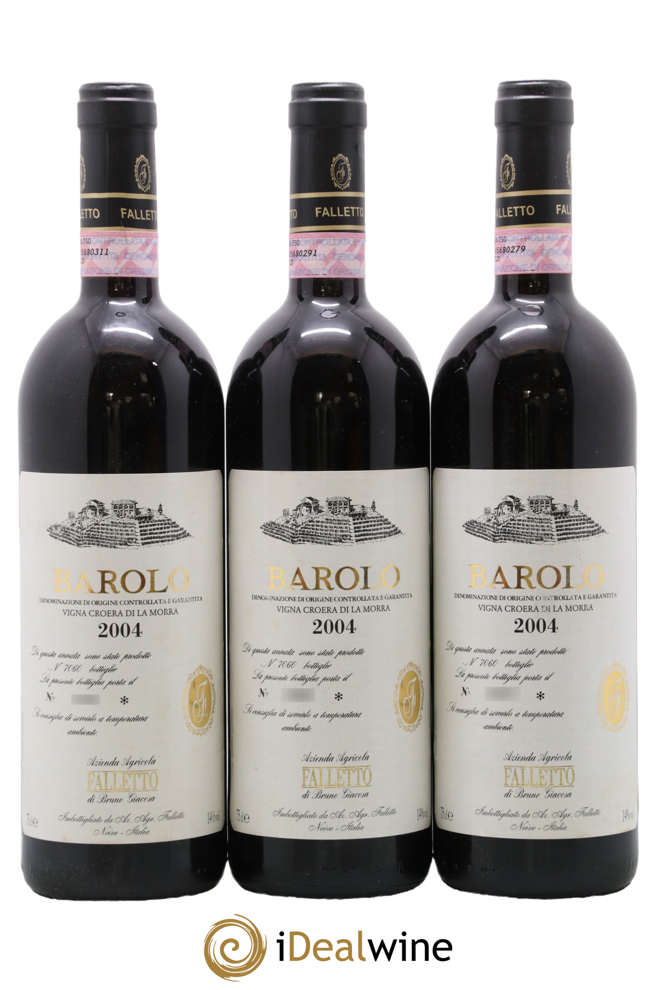 Barolo DOCG Vigna Croera Falletto - Bruno Giacosa 2004 - Lot de 6 bouteilles - 2