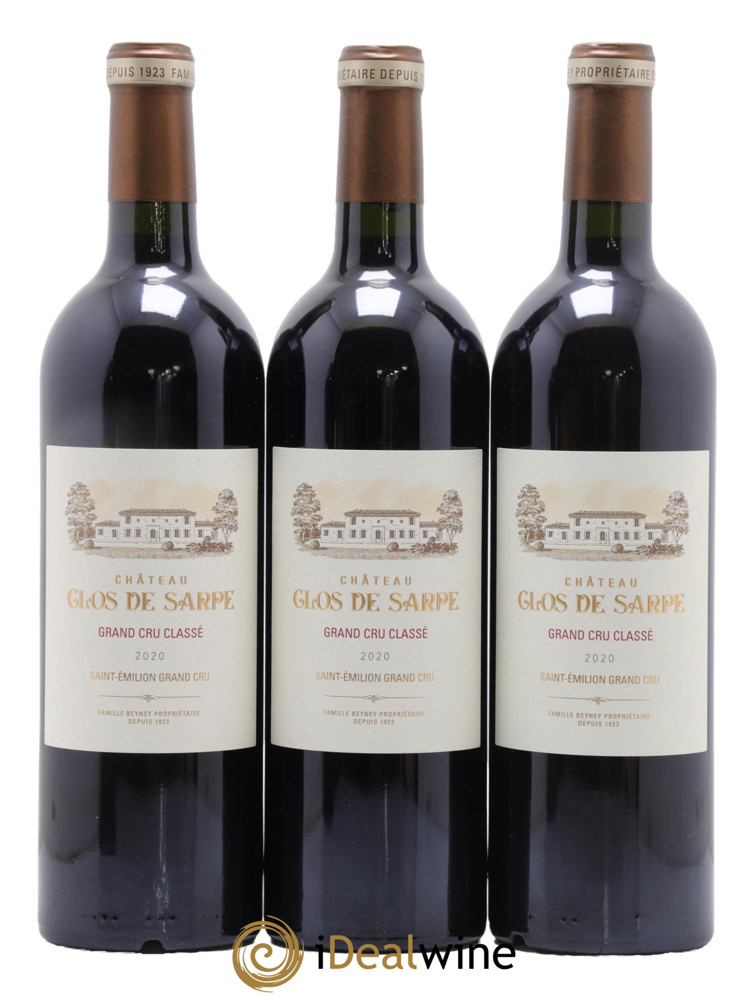 Clos de Sarpe Grand Cru Classé 2020 - Lotto di 12 bottiglie - 4