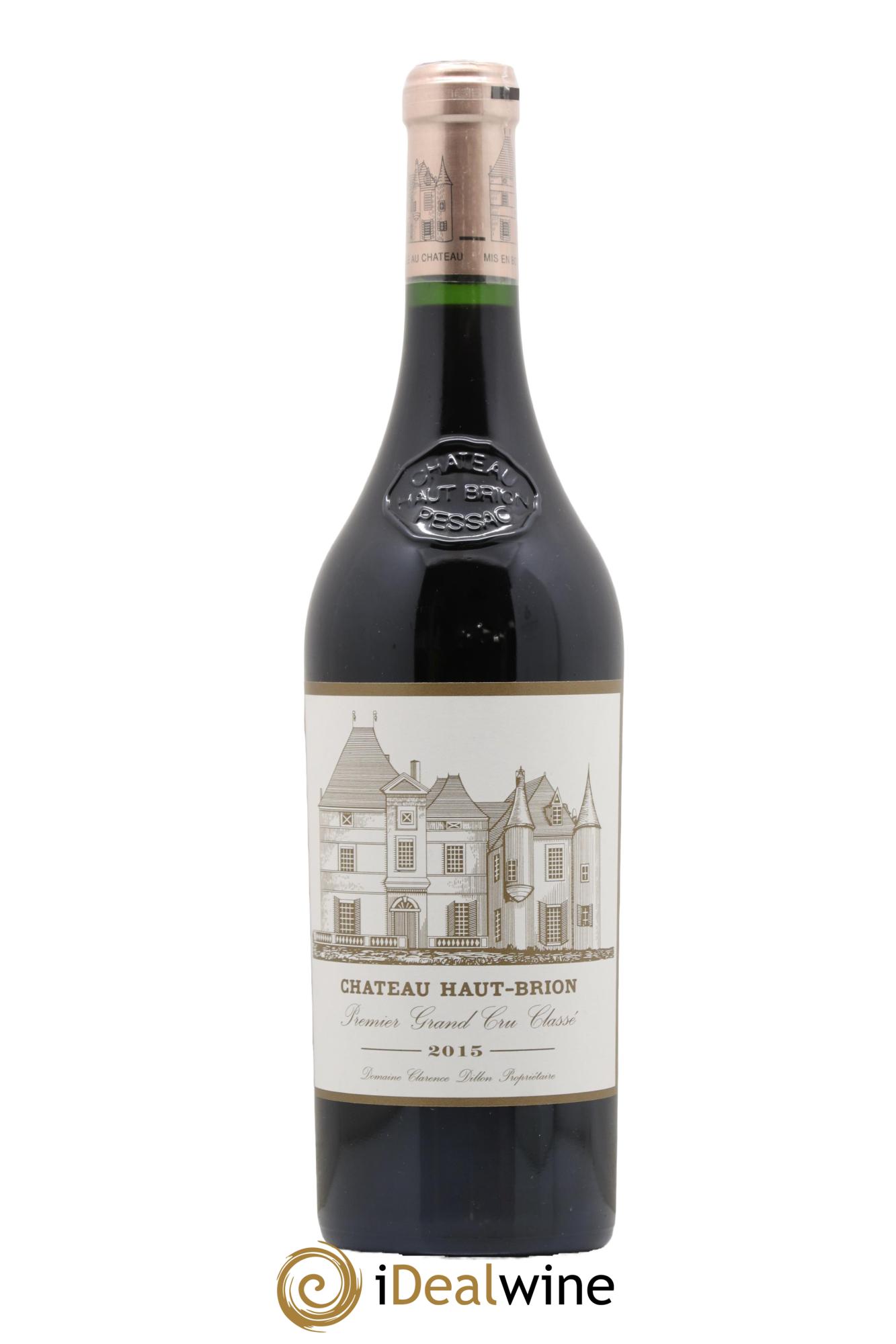 Château Haut Brion 1er Grand Cru Classé 2015 - Lot de 1 bouteille - 0