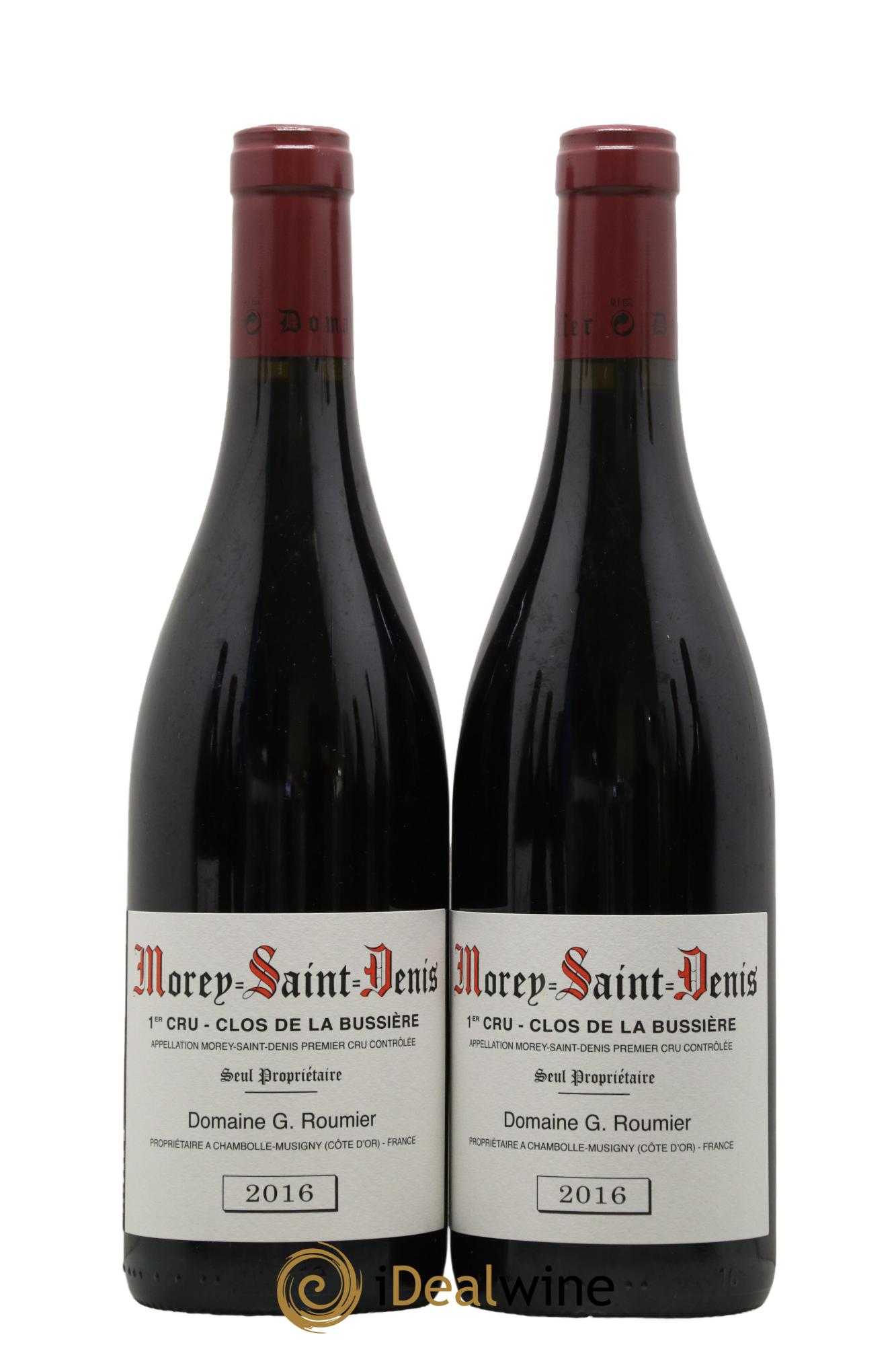 Morey-Saint-Denis 1er Cru Clos de la Bussière Georges Roumier (Domaine) 2016 - Lot de 2 bouteilles - 0
